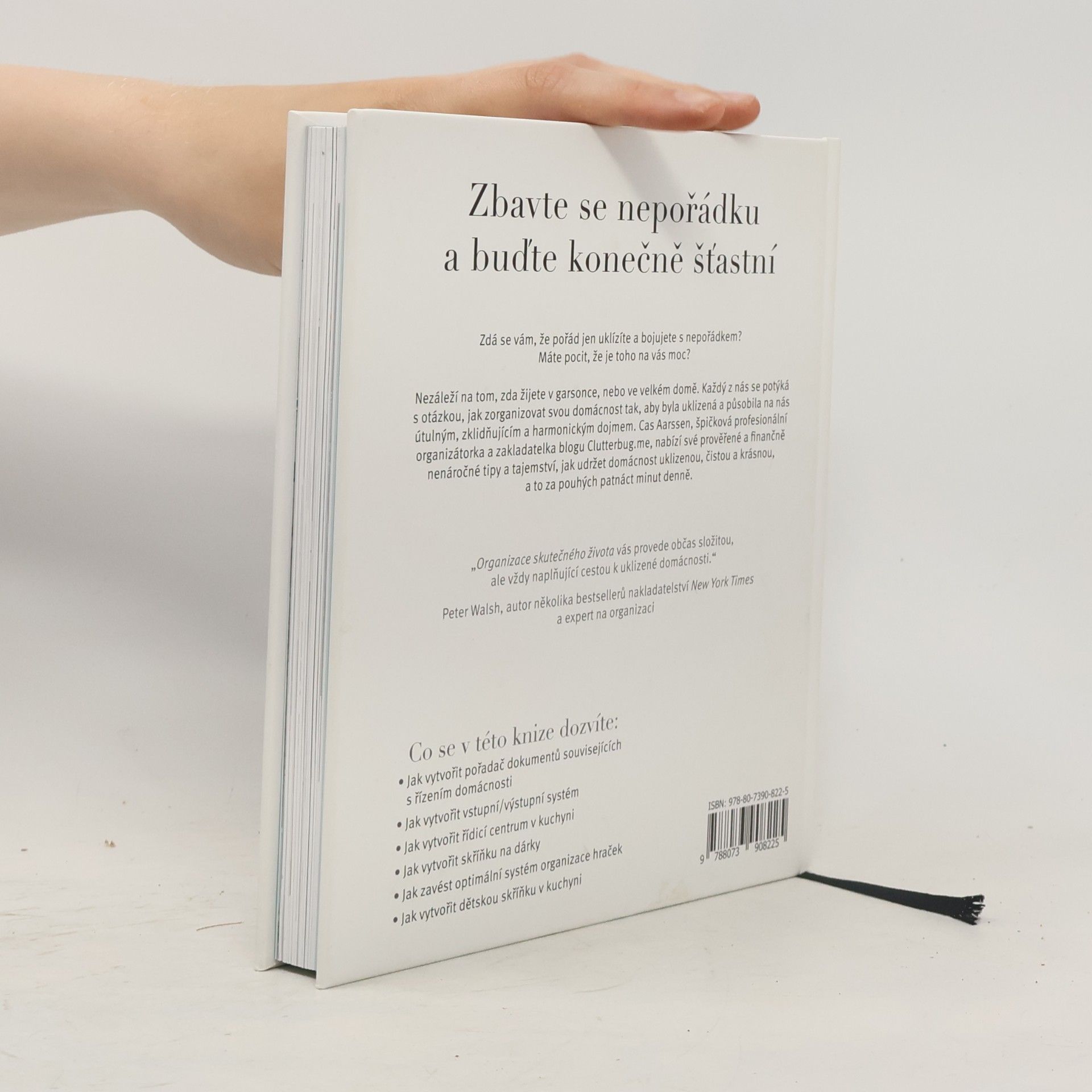 Cassandra Aarssen Organizace skutečného života. Zbavte se nepořádku za patnáct minut denně