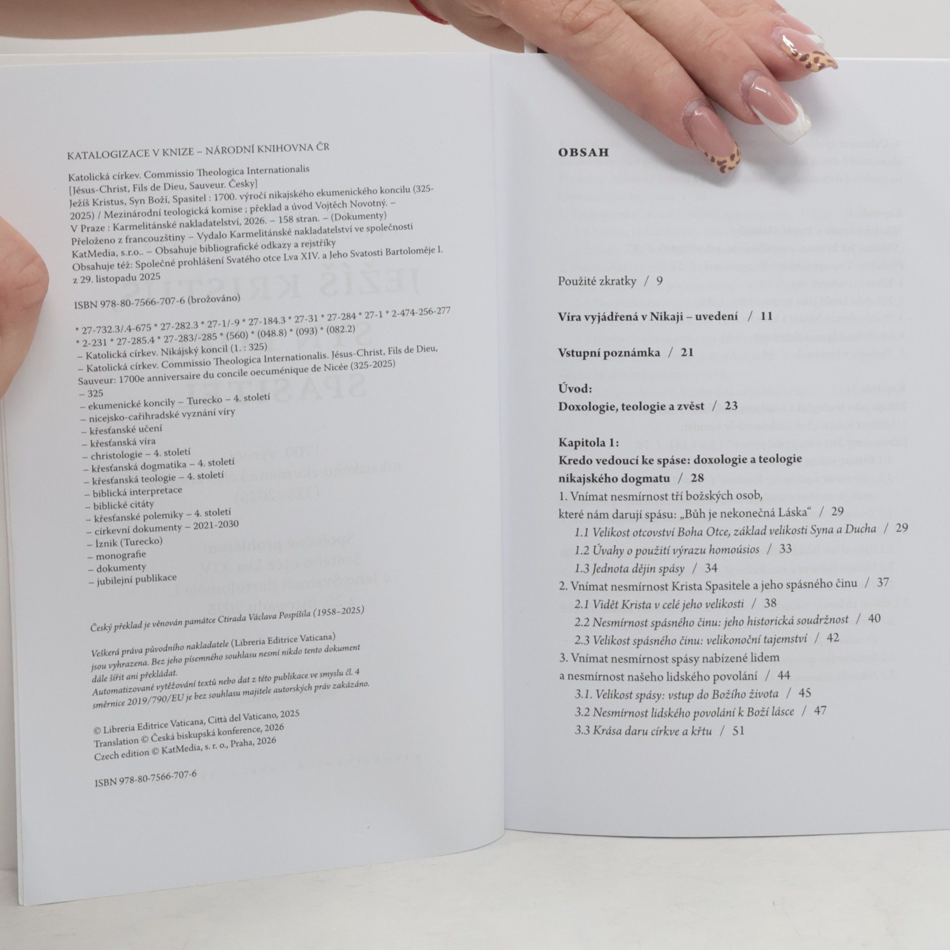 Mezinárodní teologická komise Ježíš Kristus, Syn Boží, Spasitel