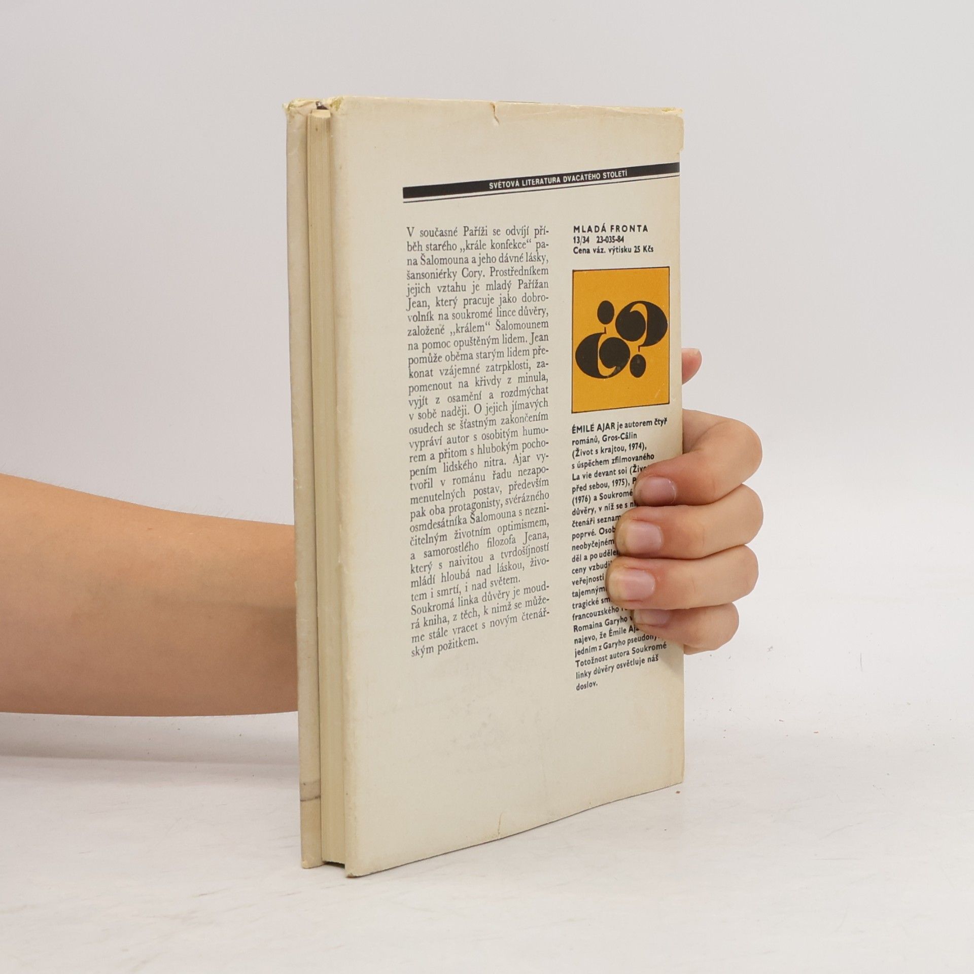 Romain Gary Soukromá linka důvěry