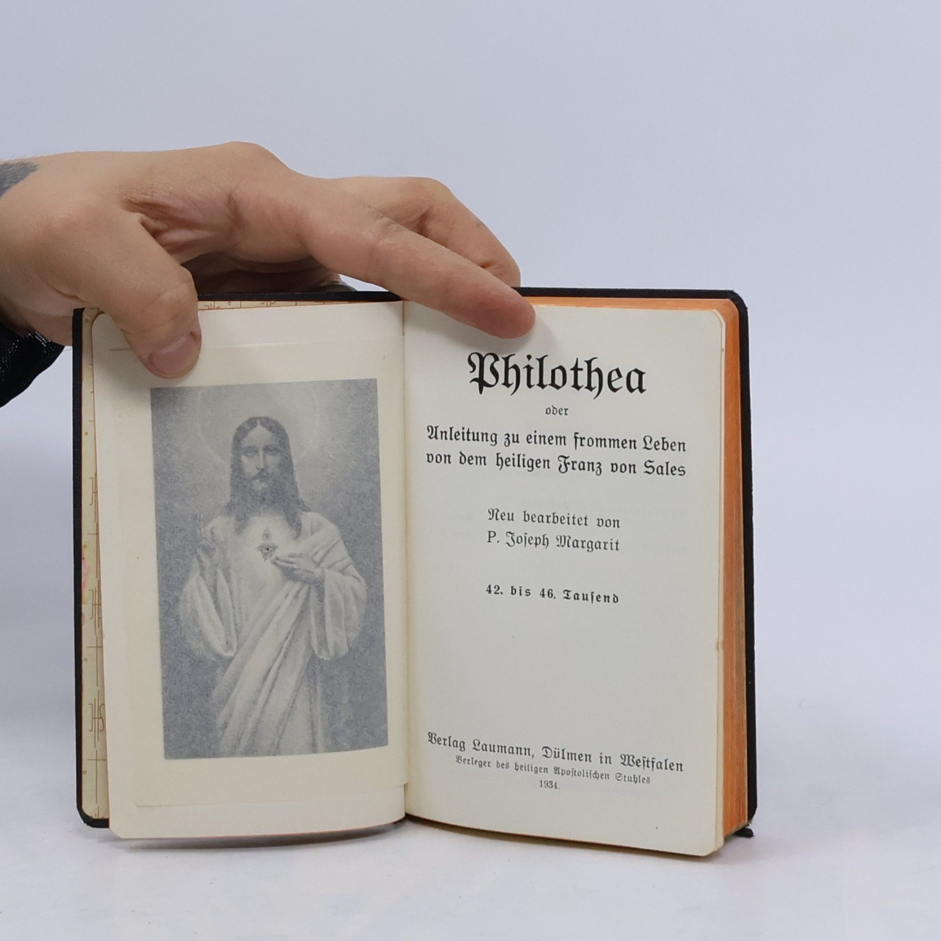 kolektiv Philothea oder Anleitung zu einem frommen Leben von dem heiligen Franz von Sales