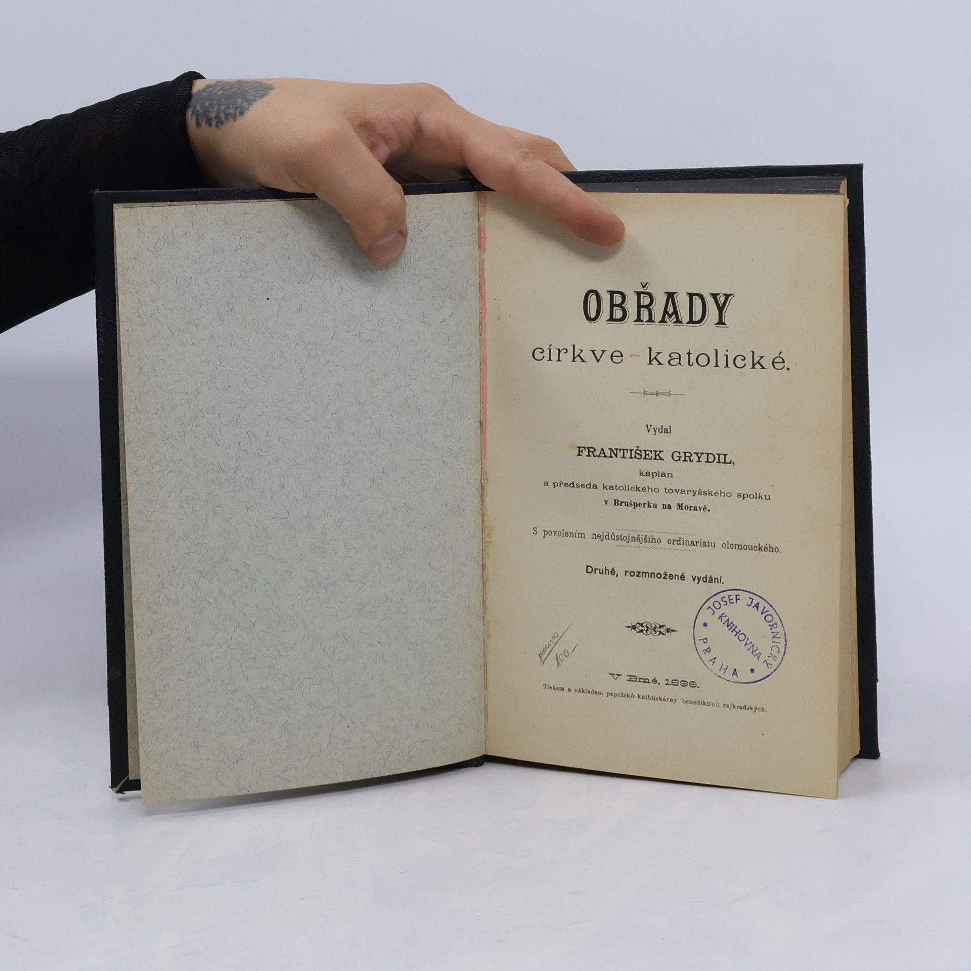 František Grydil Obřady církve katolické