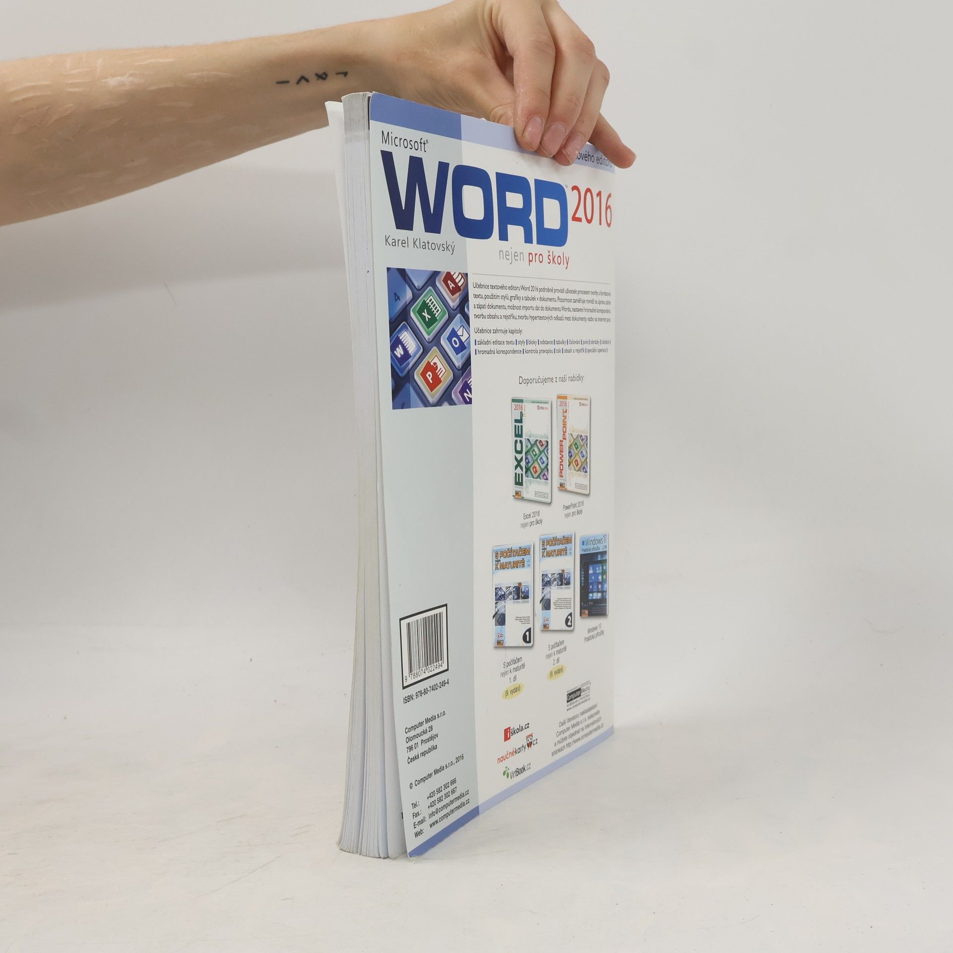 Karel Klatovský Microsoft® Word® 2016 nejen pro školy