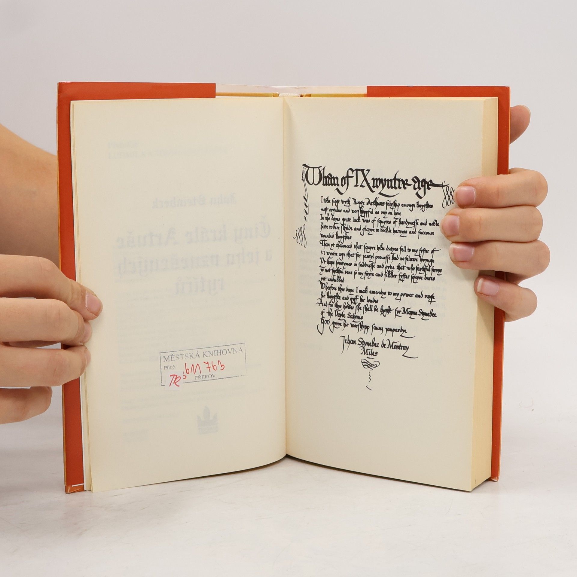 John Steinbeck Činy krále Artuše a jeho vznešených rytířů