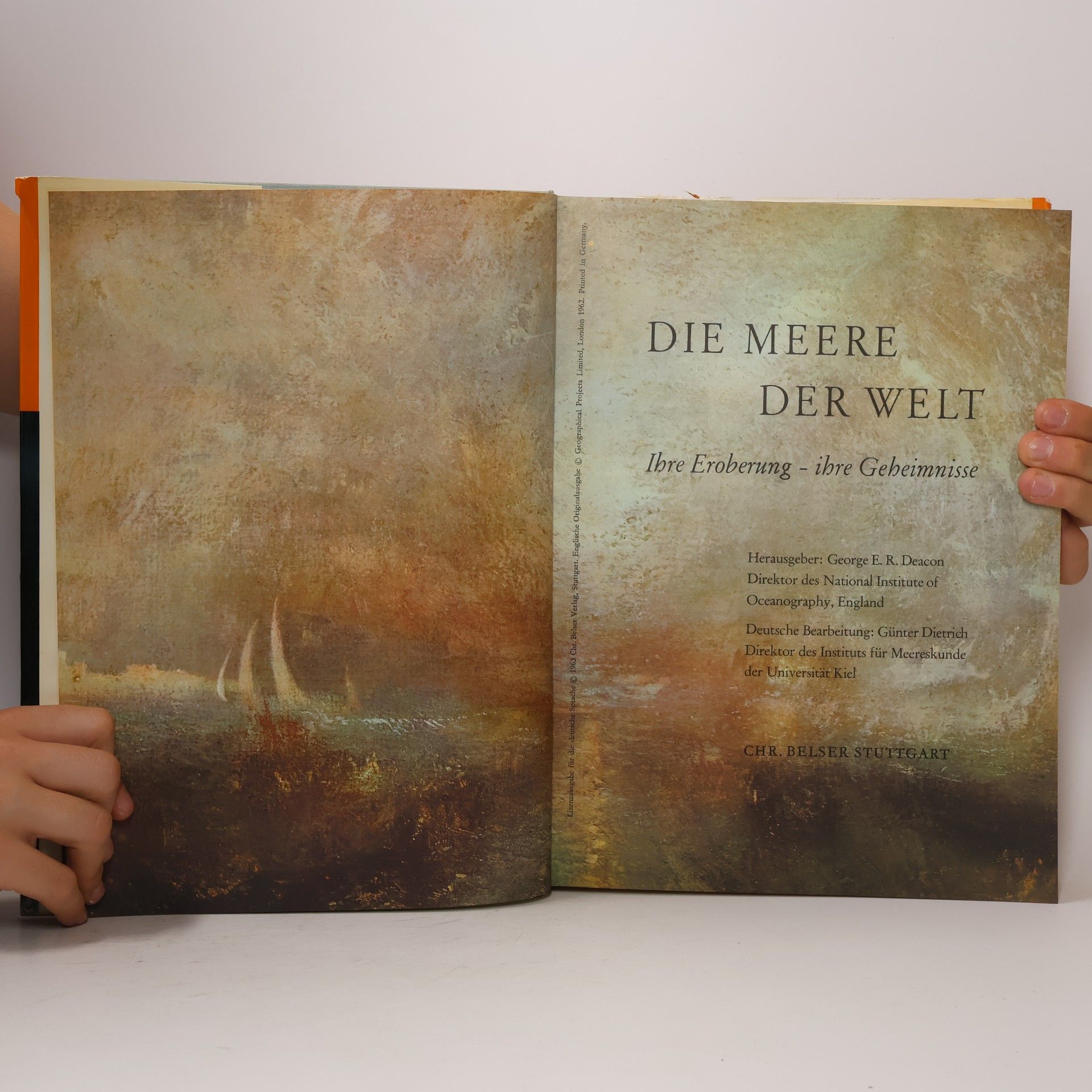 G. E. R. Deacon Die Meere der Welt