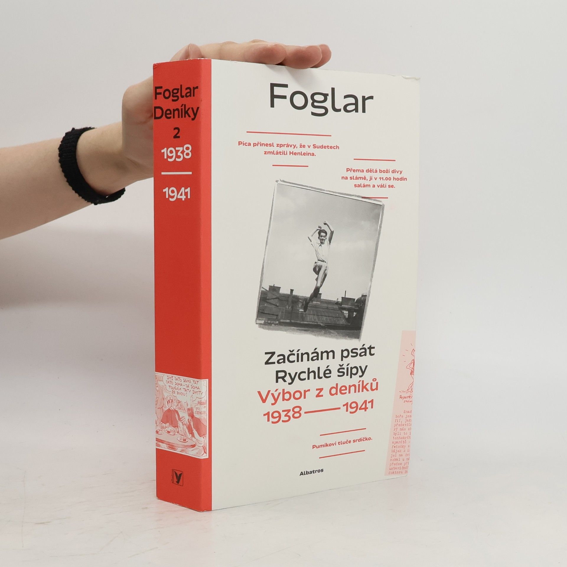 Jaroslav Foglar Začínám psát Rychlé šípy