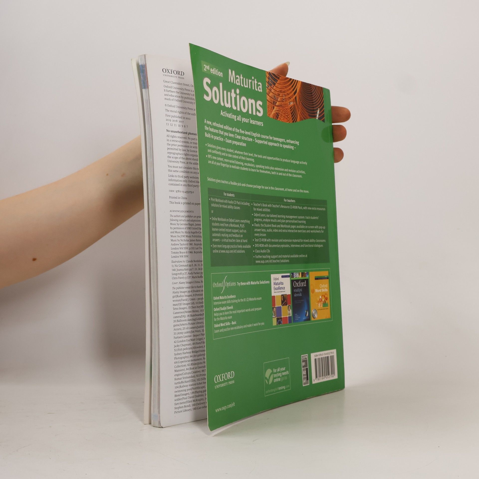 Tim Falla Maturita Solutions. Elementary Student´s book
