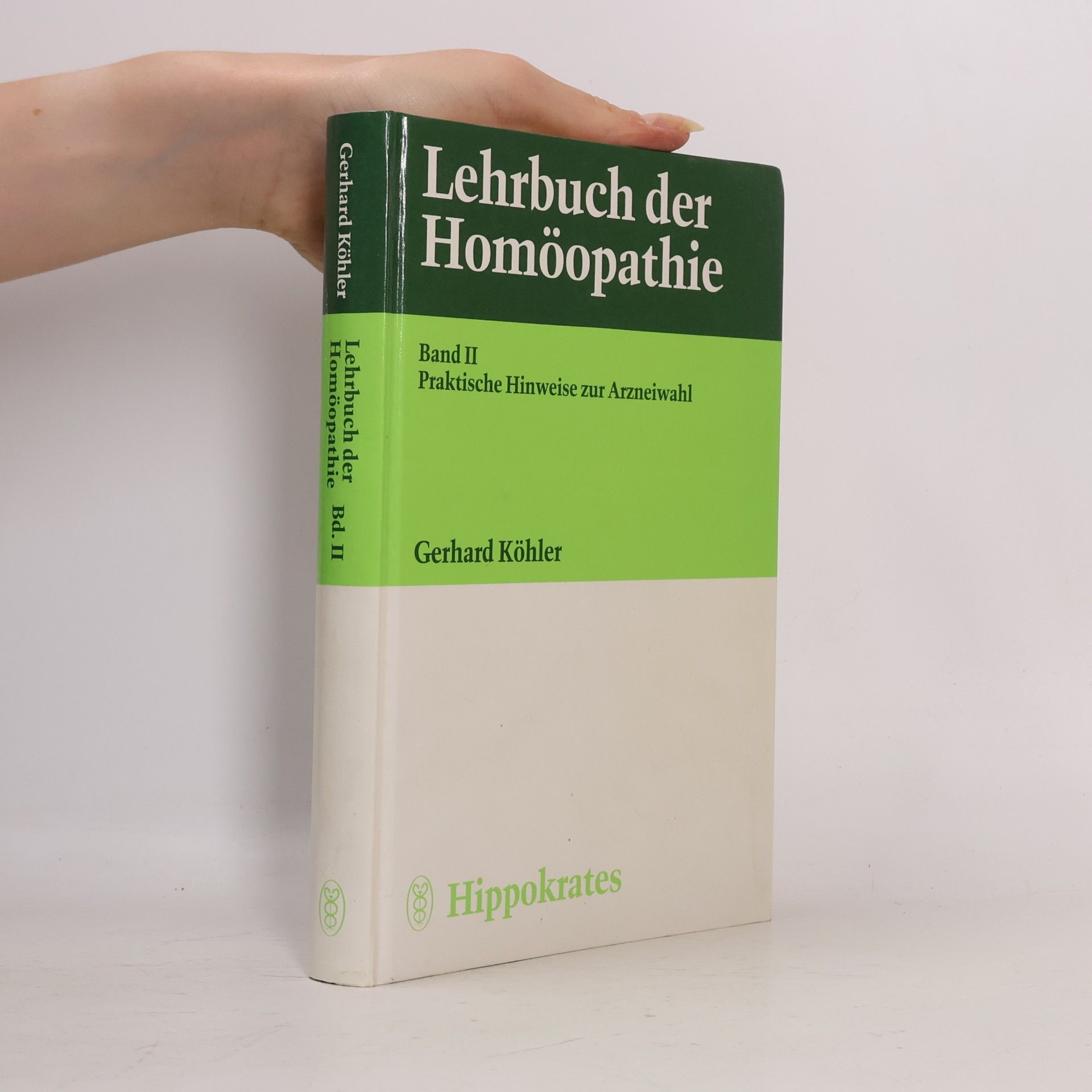 Gerhard Kohler Lehrbuch der Homöopathie