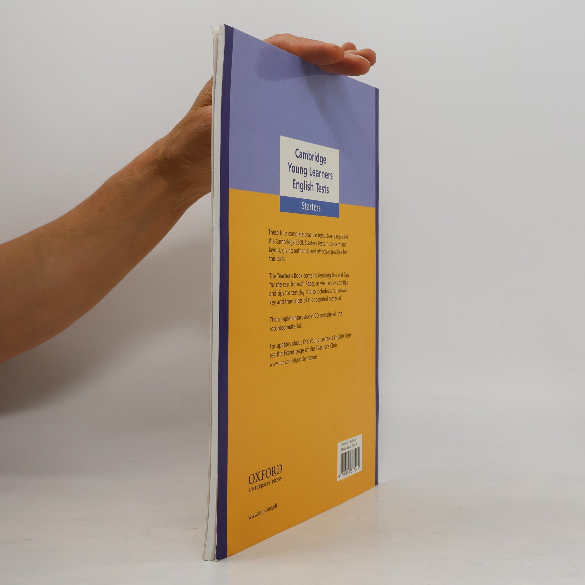Petrina Cliff Cambridge Young Learners English Tests - Starters