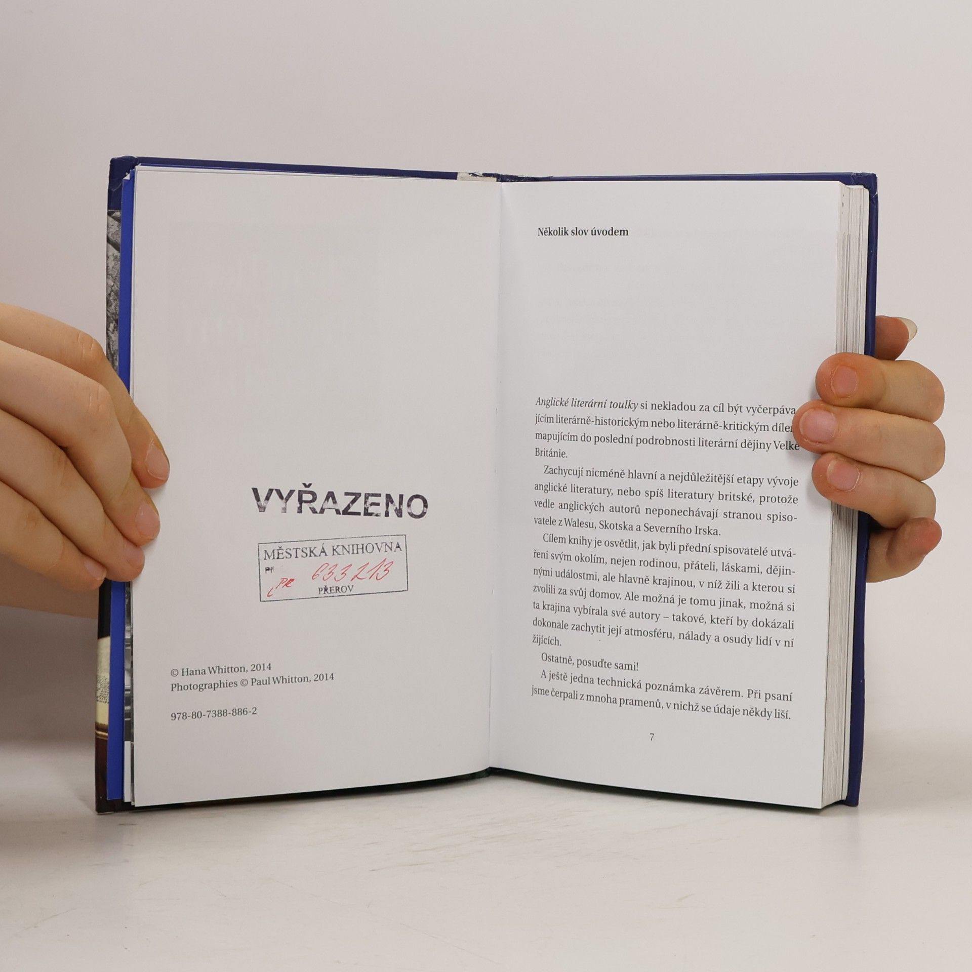 Hana Parkánová-Whitton Toulky literární Anglií