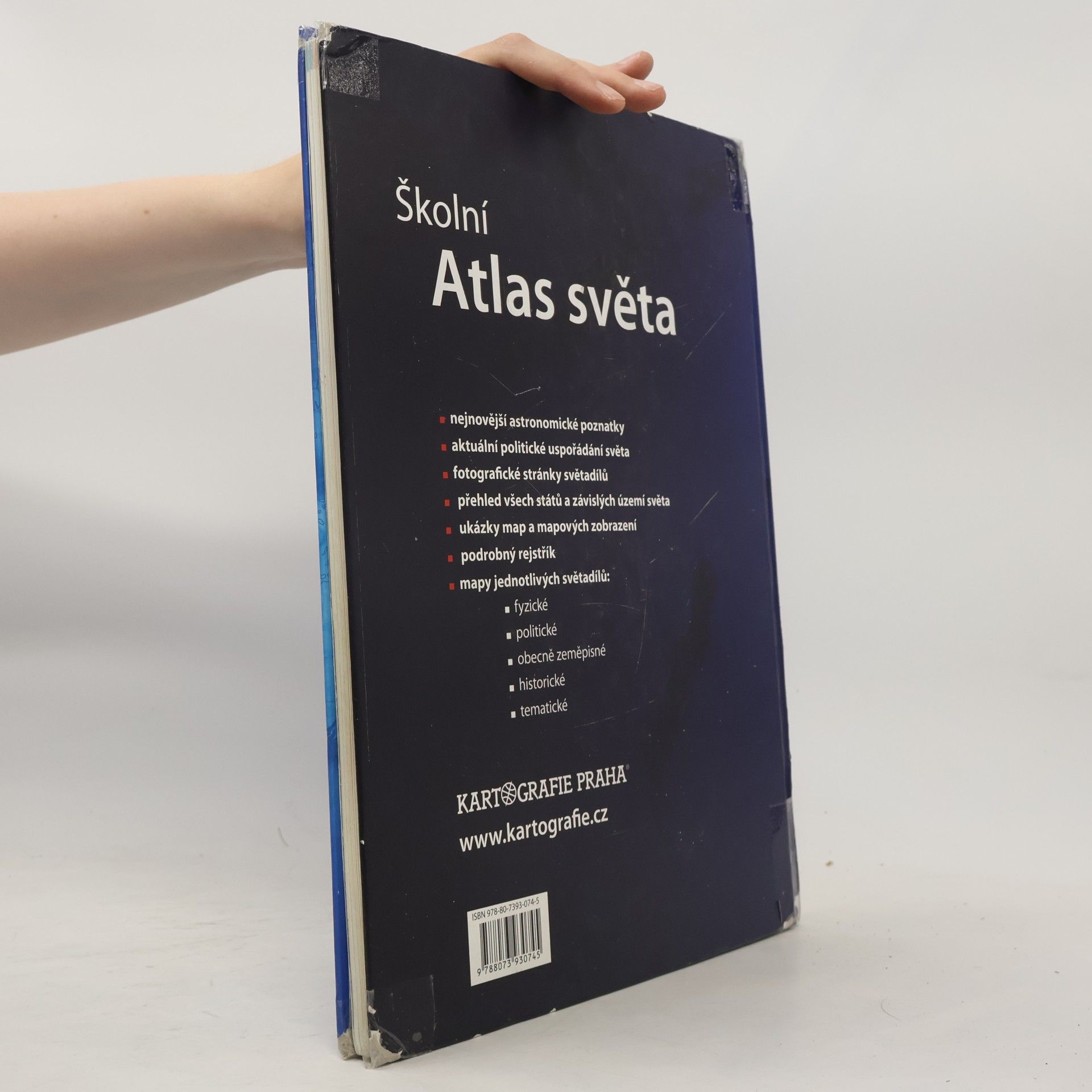 Autorenkollektiv Školní atlas světa