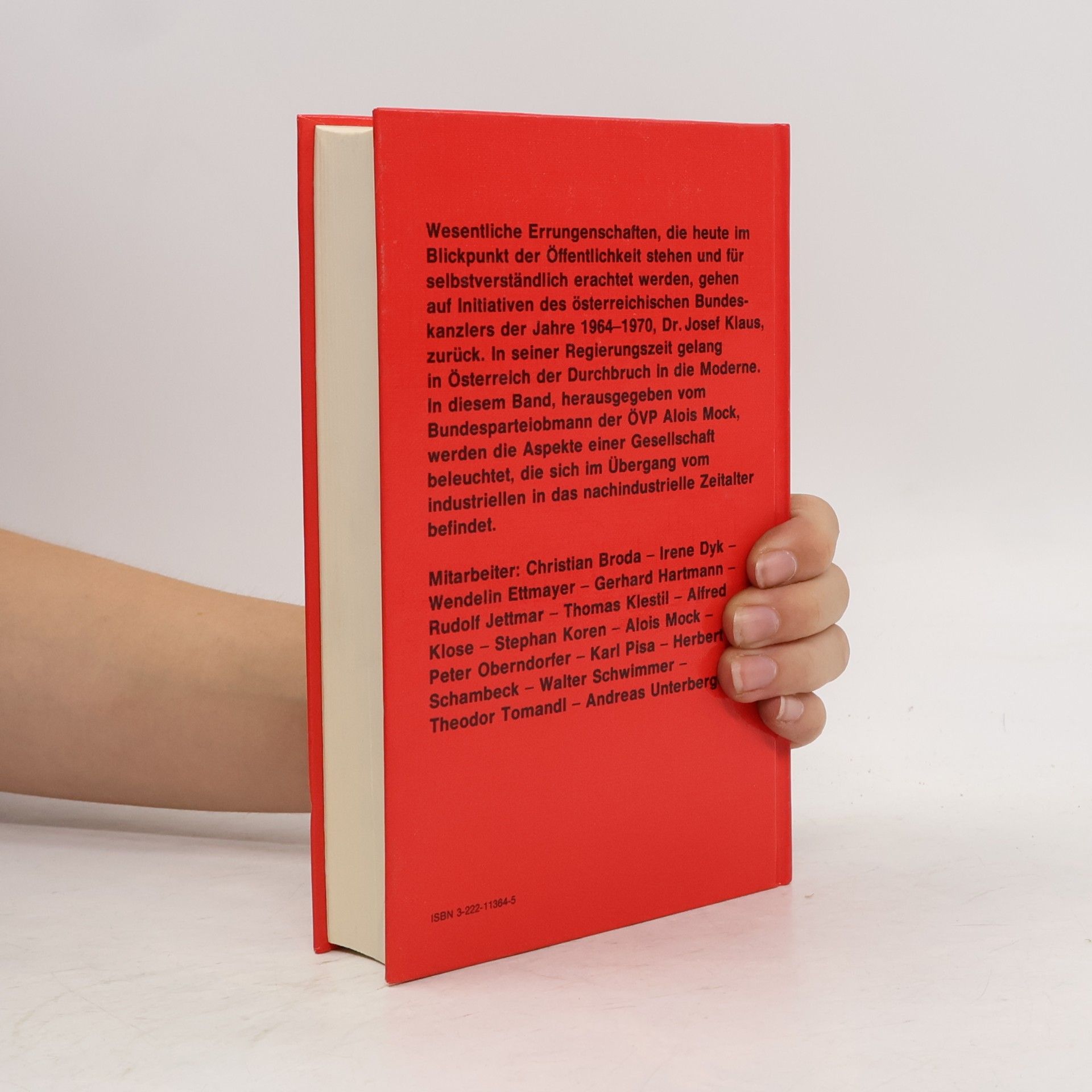 Alois Mock Durchbruch in die Moderne