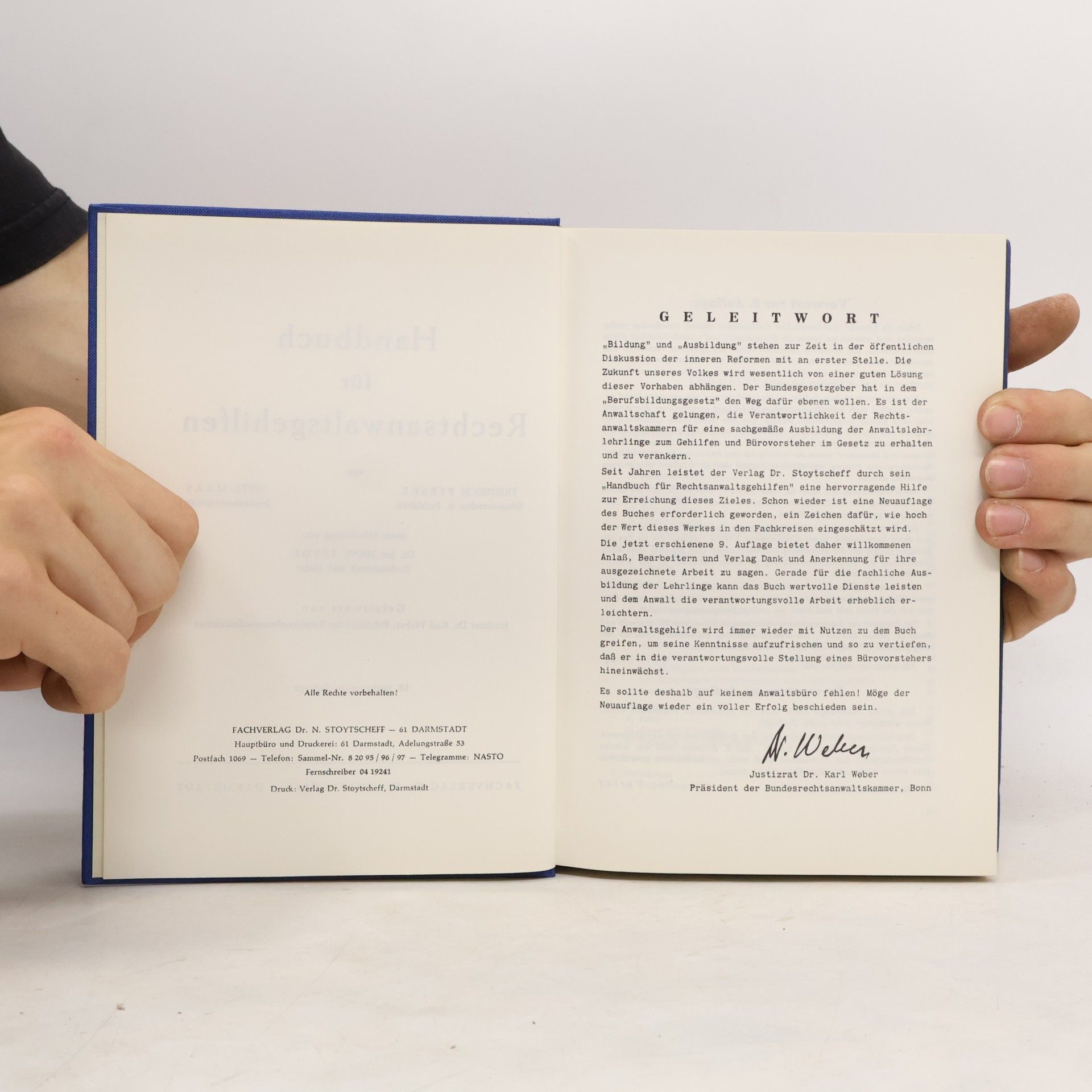 Collectif d'auteurs Handbuch für Rechtsanwaltsgehilfen