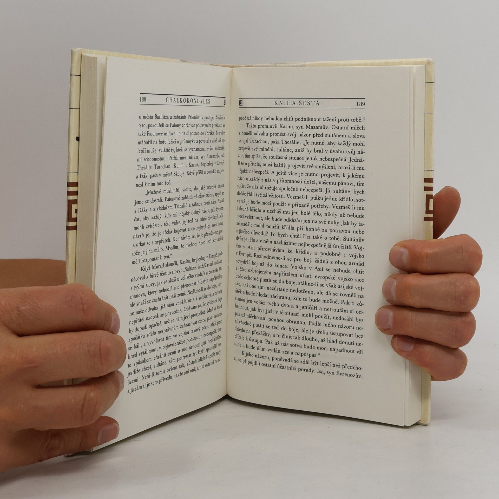 Laonikos Chalkokondyles Poslední zápas Byzance