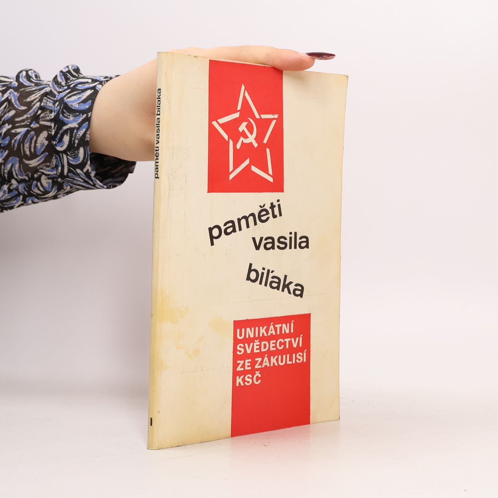 Jindřich Bílovský Paměti Vasila Bíľaka I.
