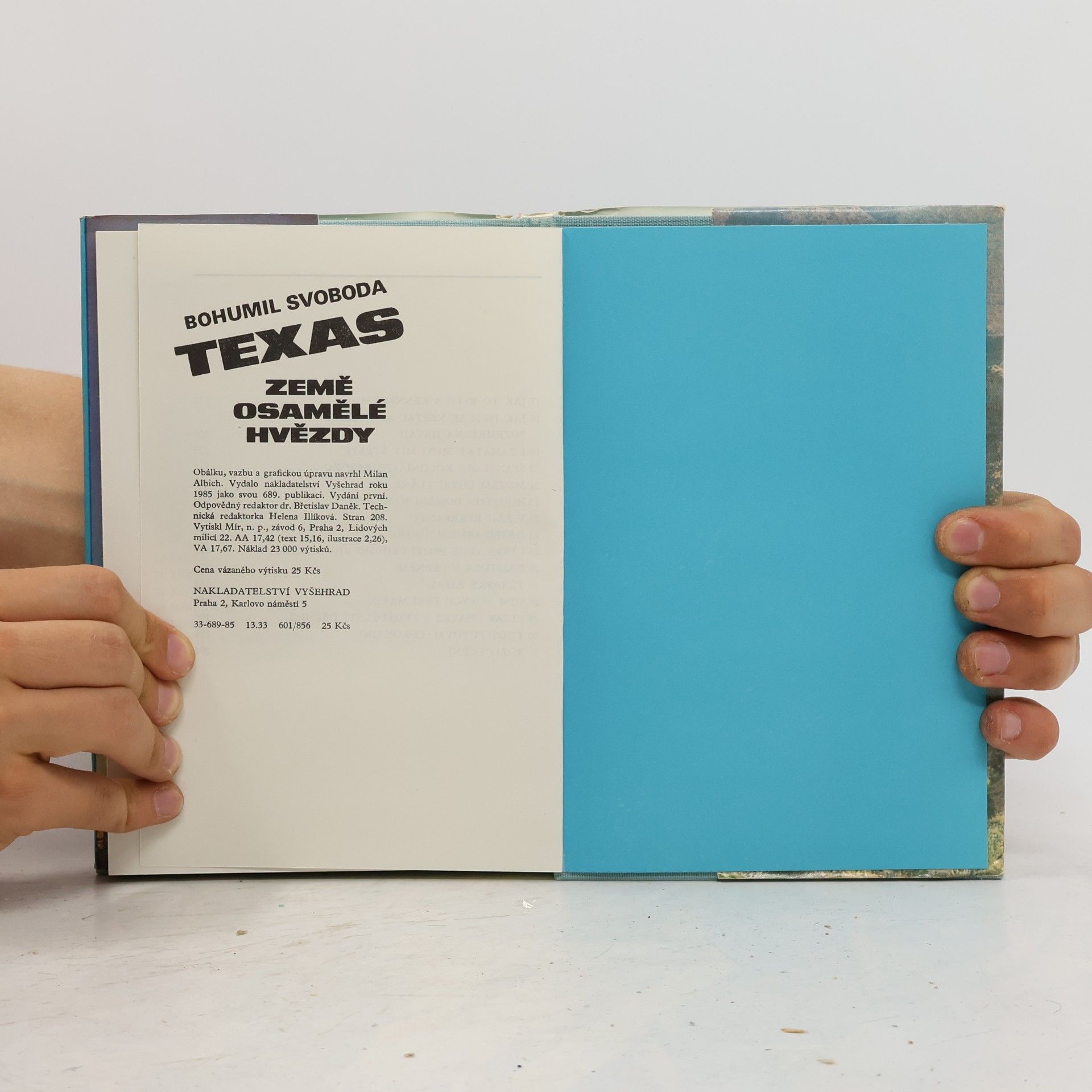 Bohumil Svoboda Texas. Země osamělé hvězdy