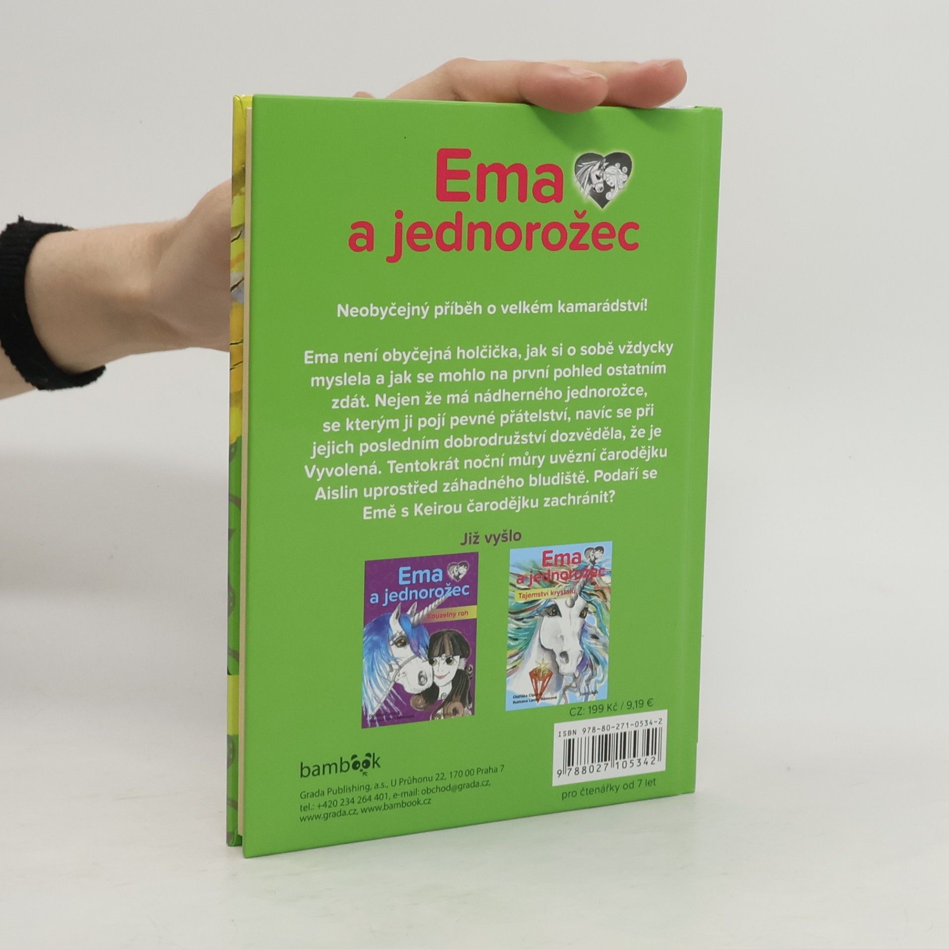 Oldřiška Lišková Ema a jednorožec. Záhadné bludiště