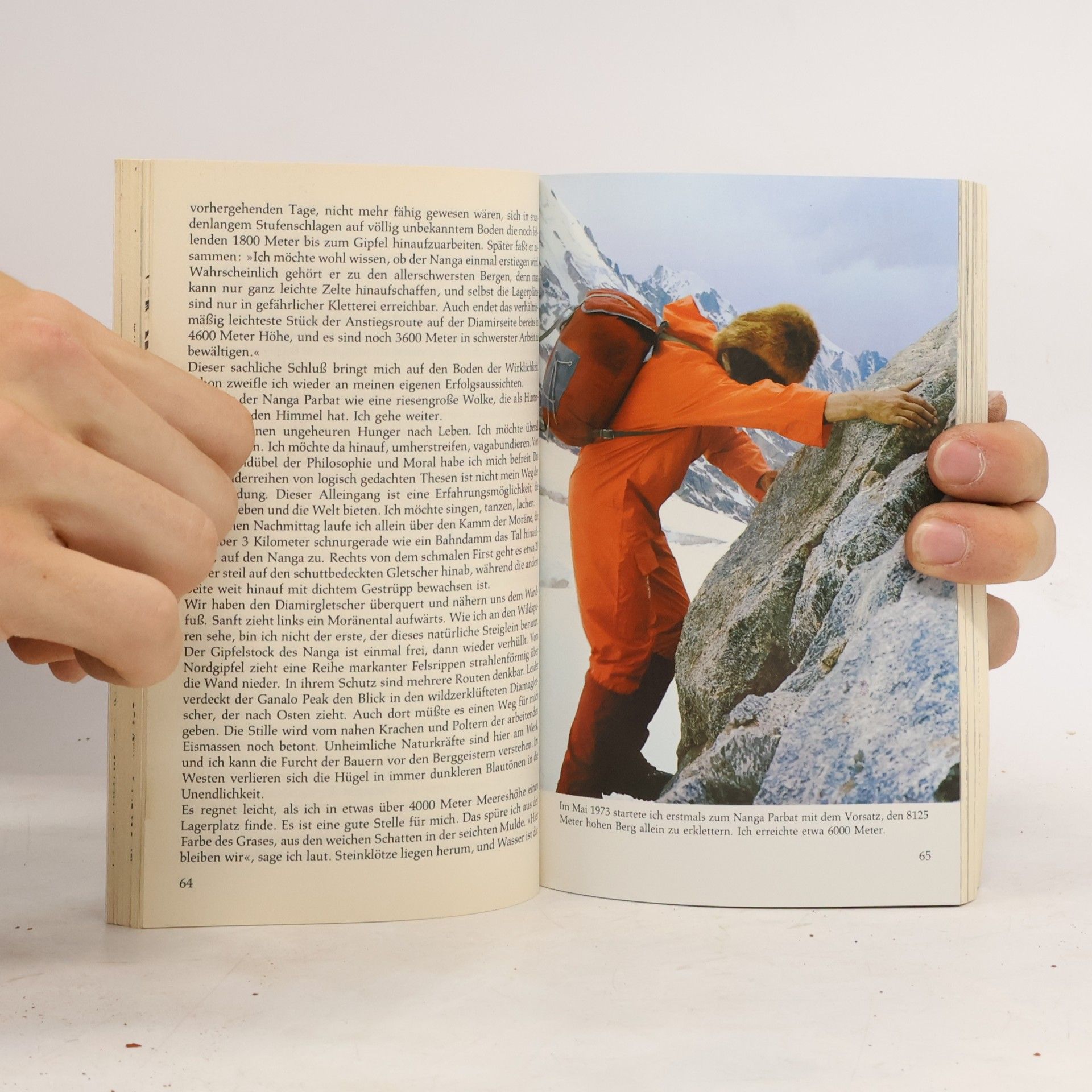 Reinhold Messner Alleingang : Nanga Parbat