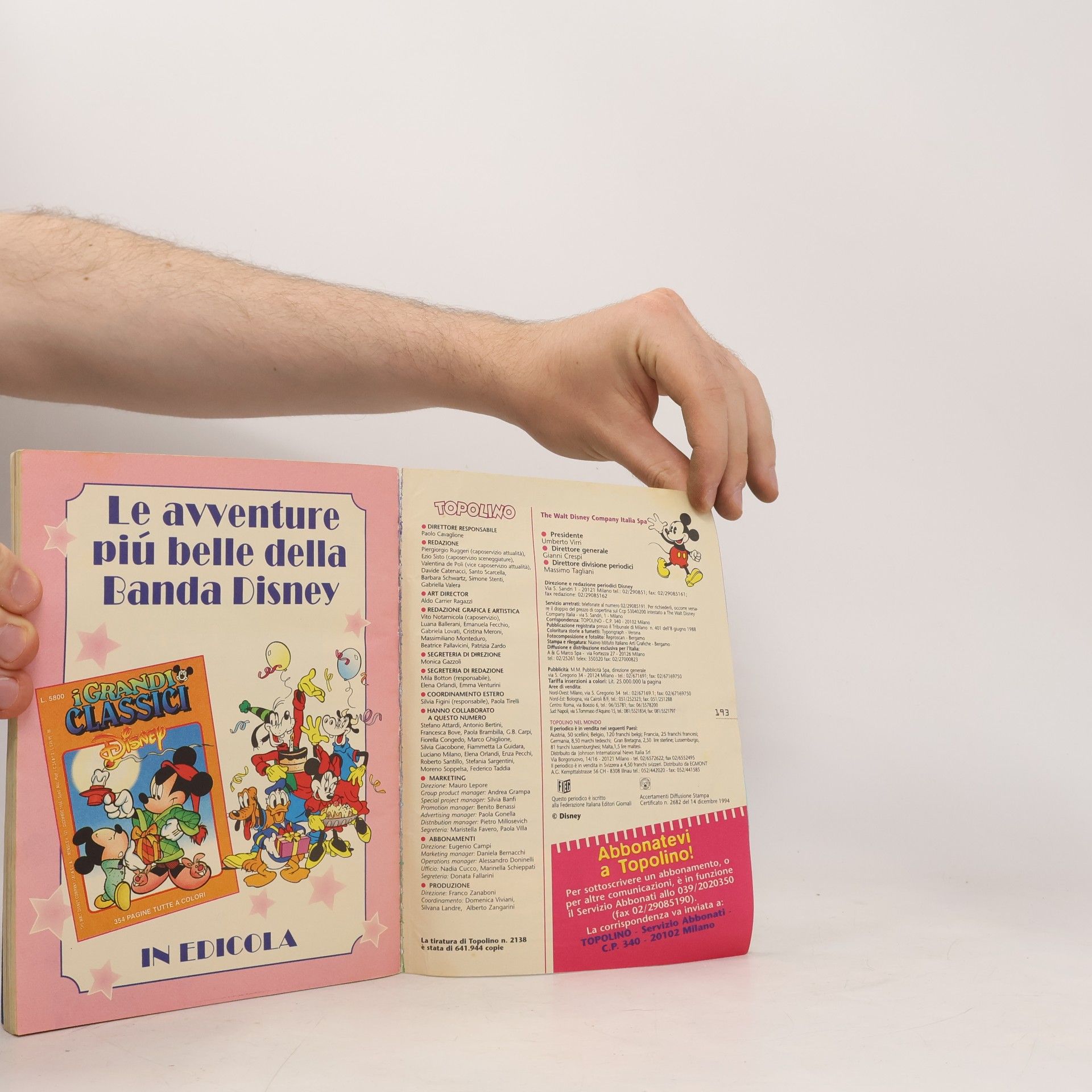 AA.VV. Topolino 2139
