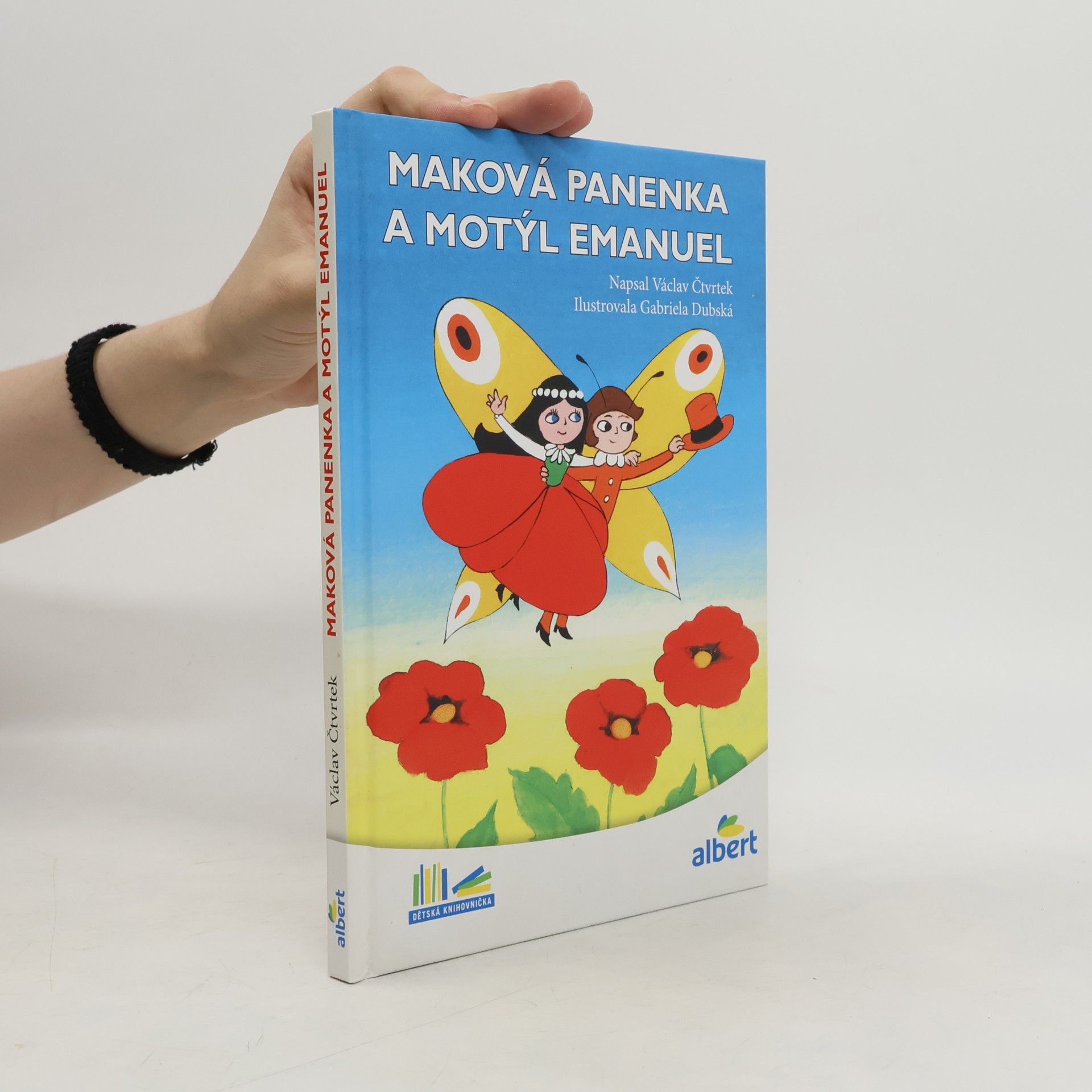 Václav Čtvrtek Maková panenka a motýl Emanuel
