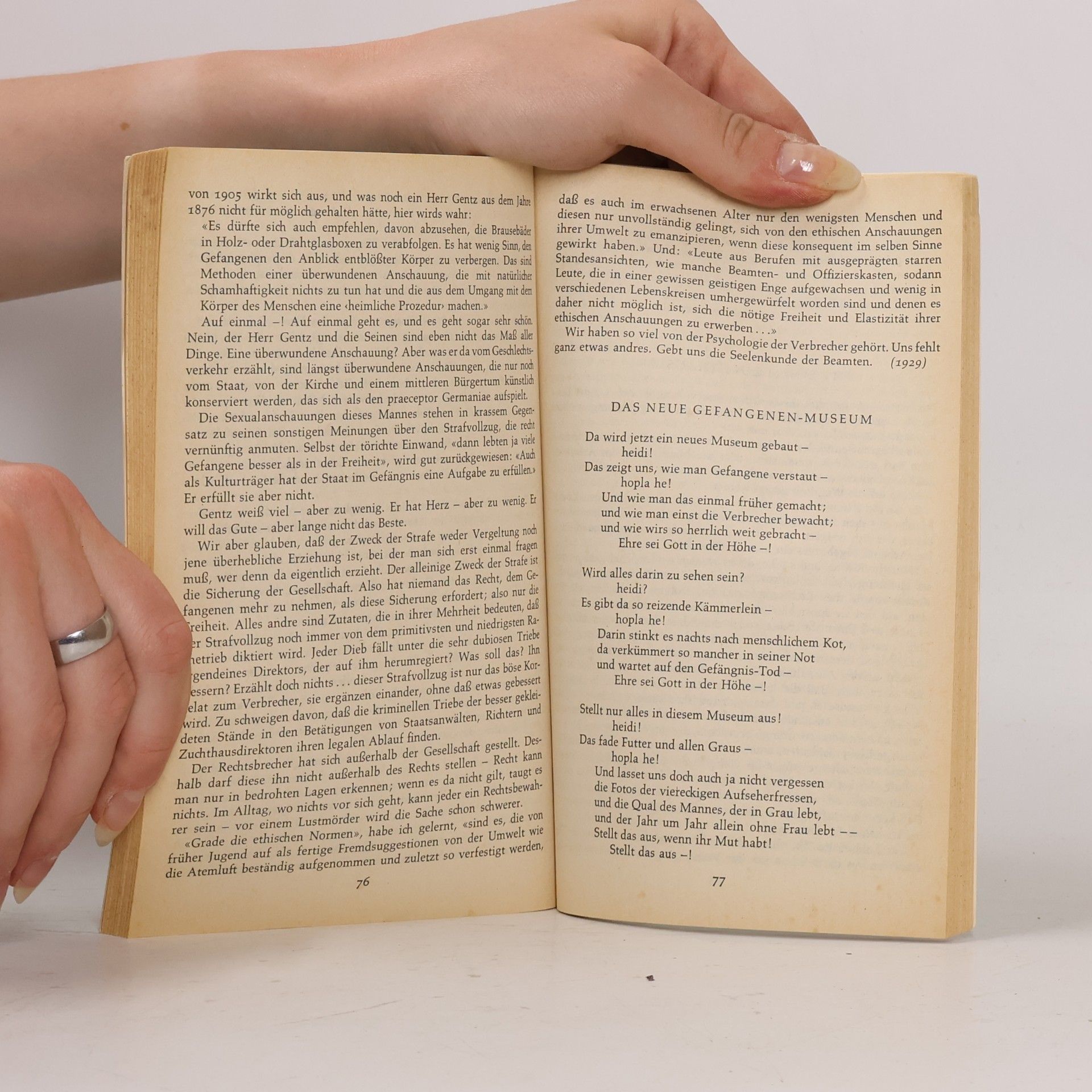 Kurt Tucholsky Politische Justiz