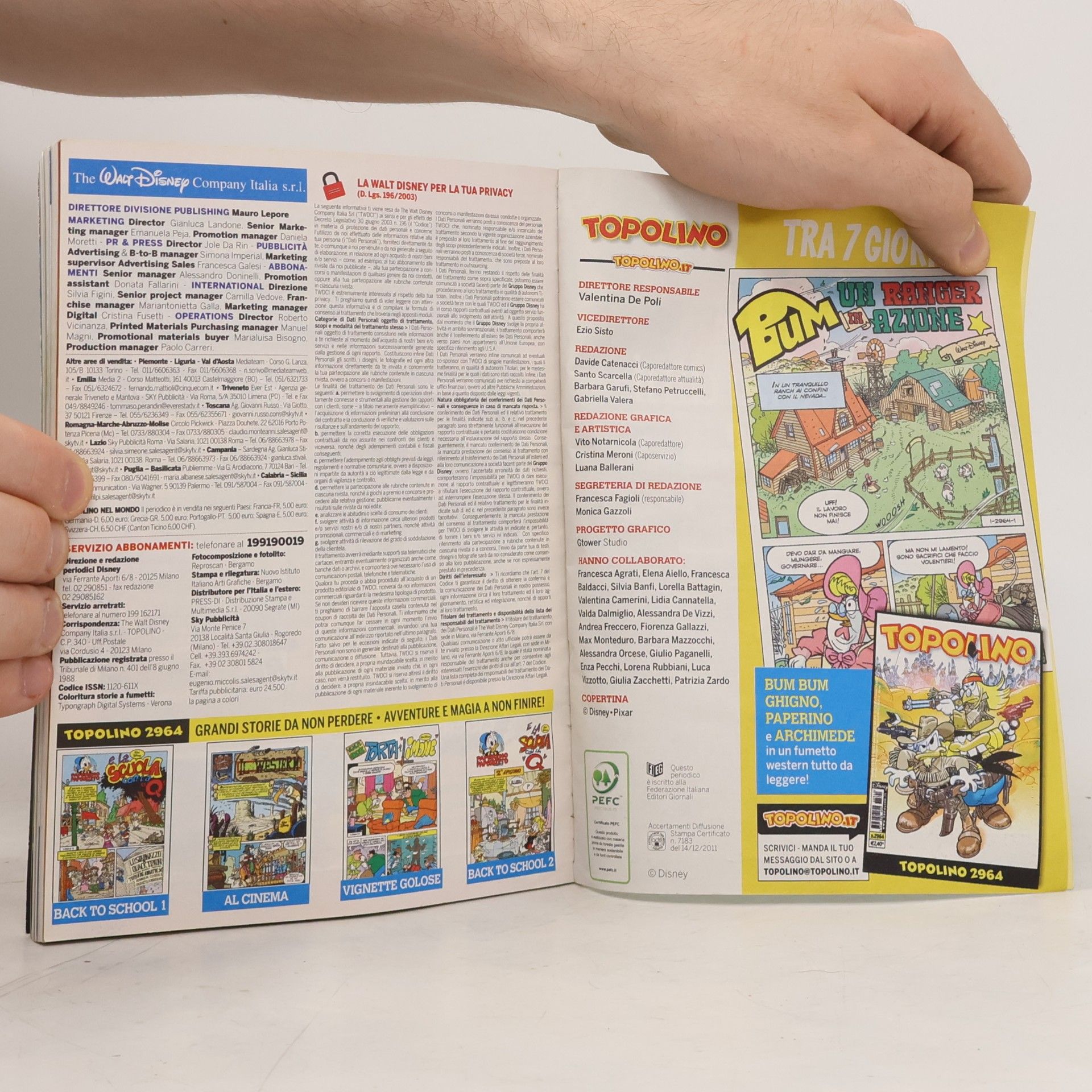 Autorenkollektiv Topolino 2963