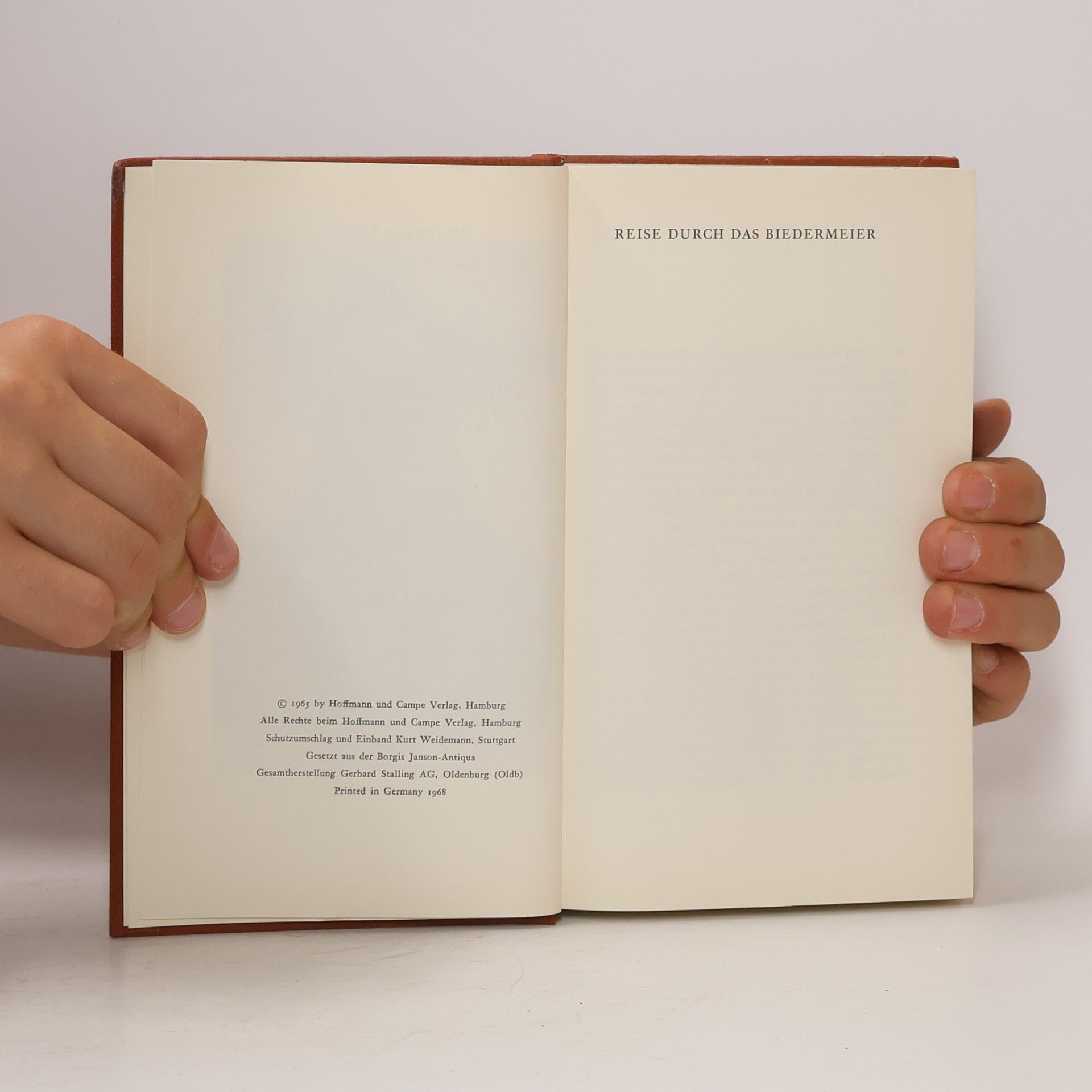 Heinrich Laube Reise durch das Biedermeier