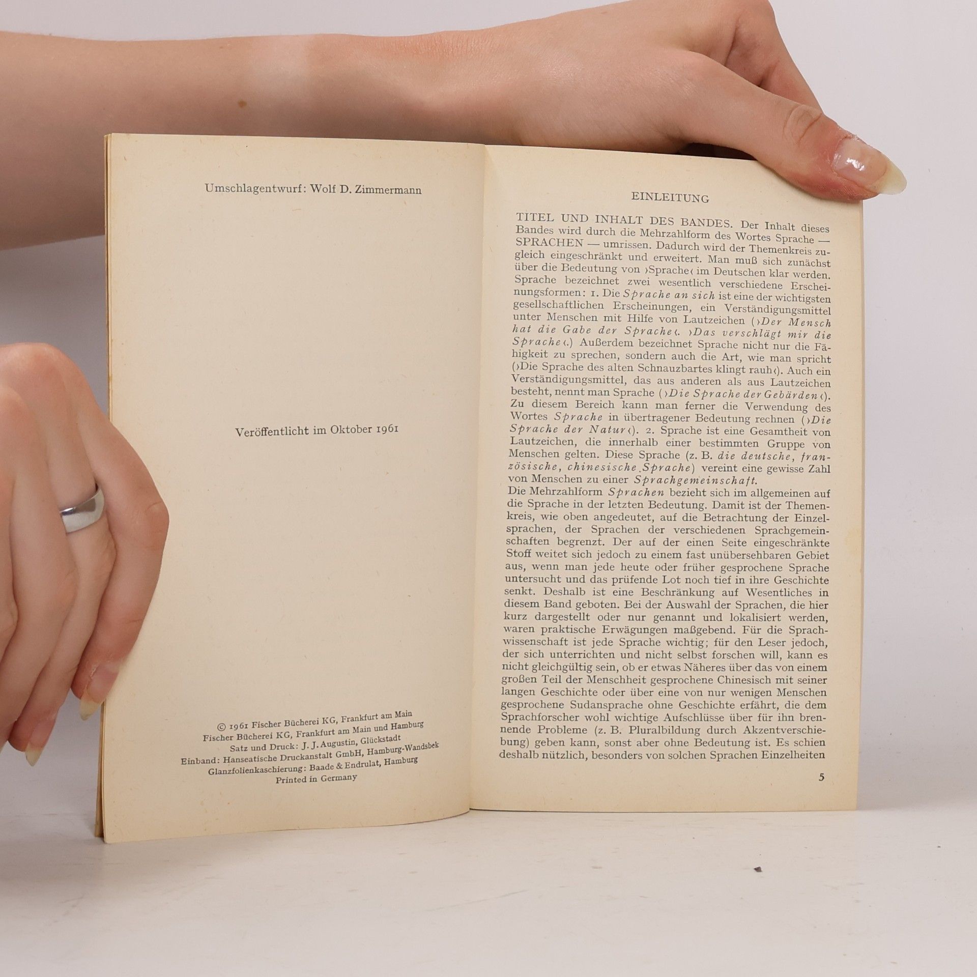 Heinz F. Wendt Sprachen. Das Fischer Lexikon