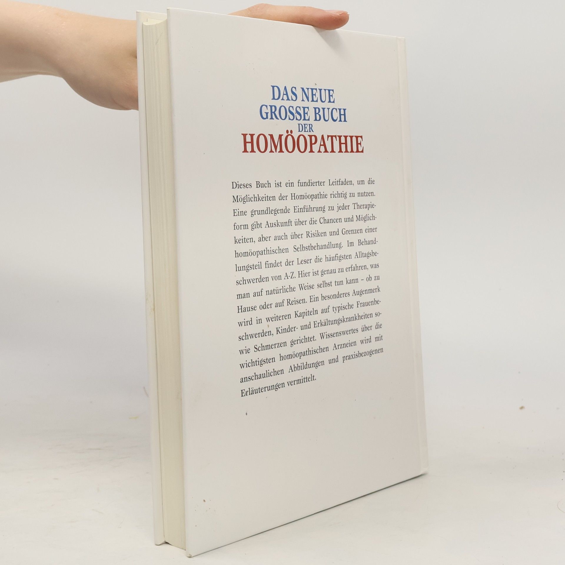 Collectif d'auteurs Das neue grosse Buch der Homöopathie