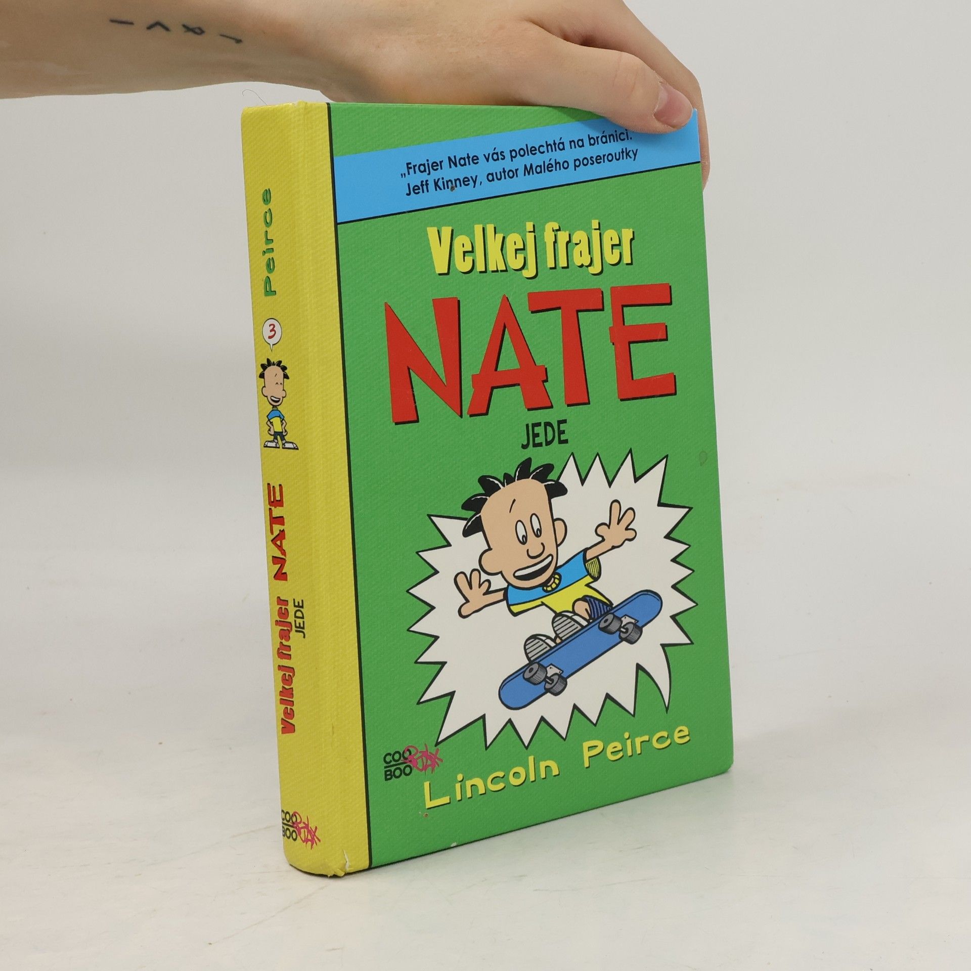 Lincoln Peirce Velkej frajer Nate jede