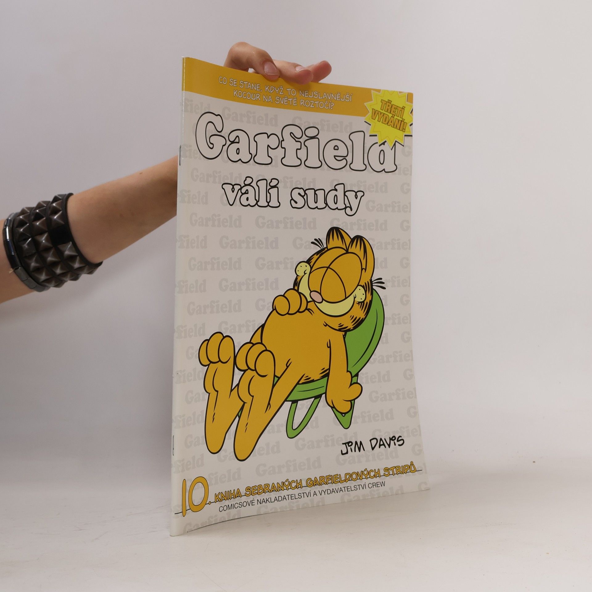 Jim Davis Garfield válí sudy