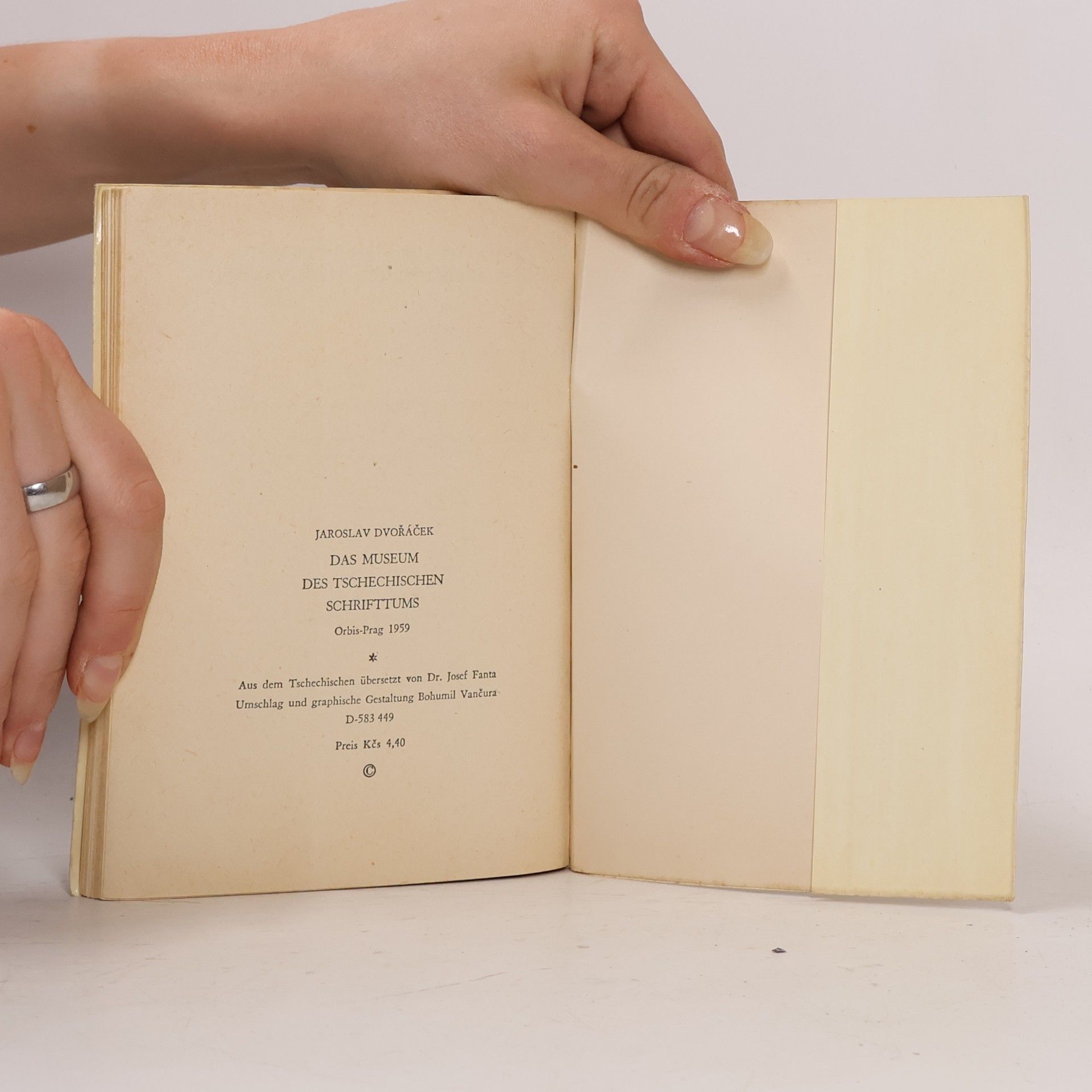 Jaroslav Dvořáček Das Museum des tschechischen Schrifttums