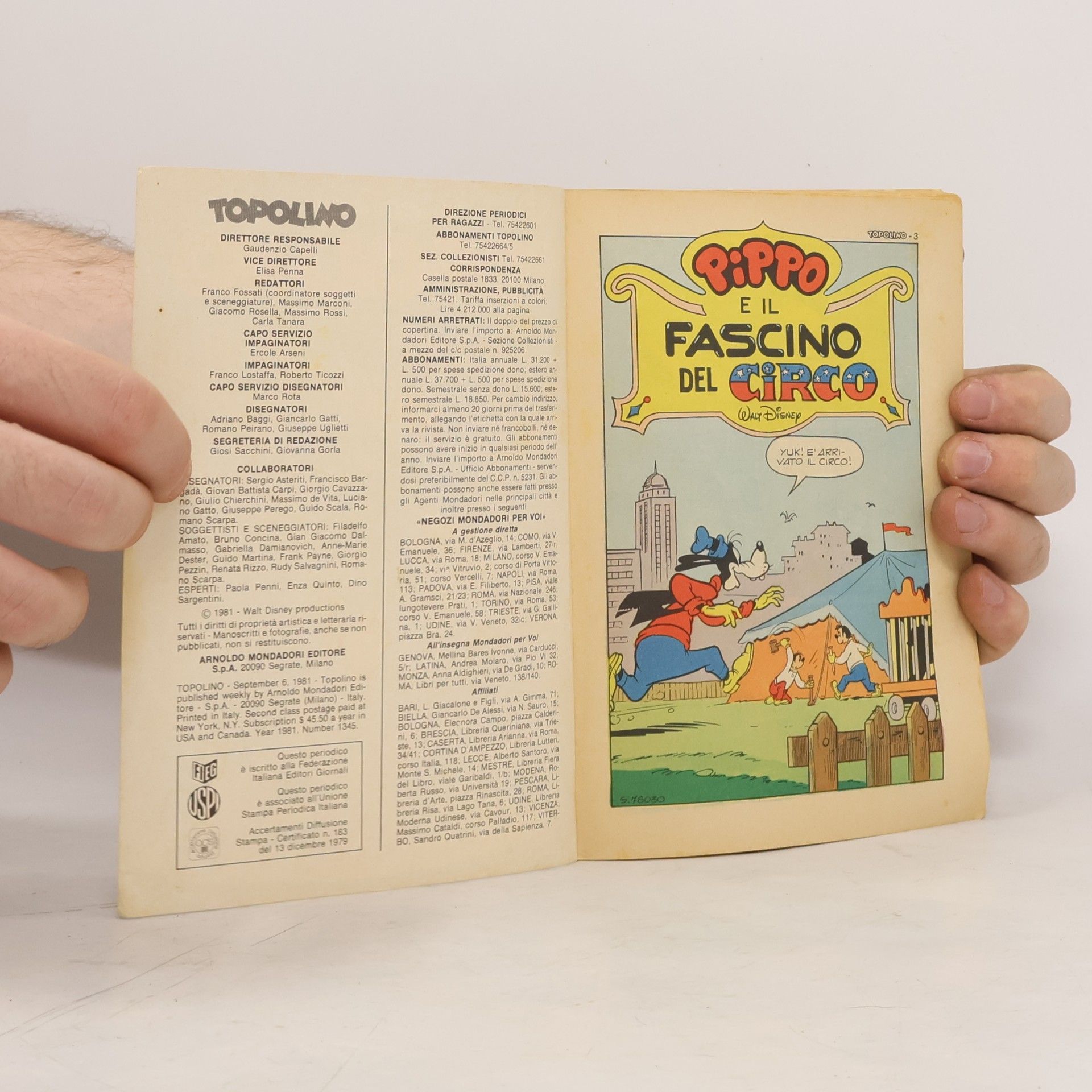 Walt Disney Topolino n. 1345