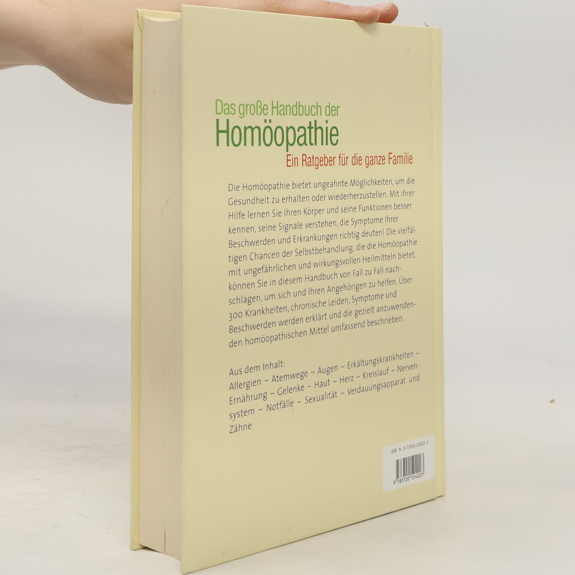 Eric A. Meyer Das große Handbuch der Homöopathie