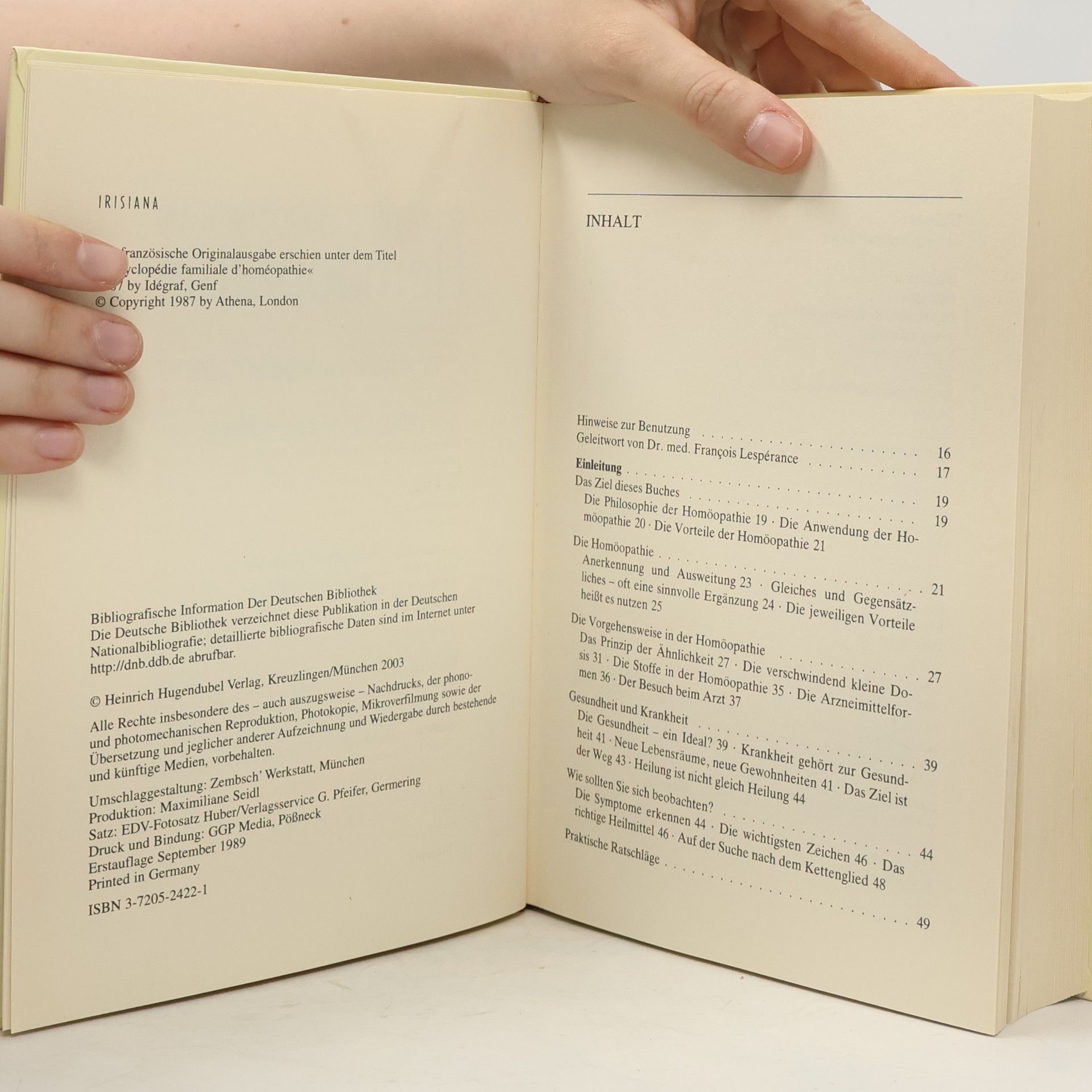 Eric A. Meyer Das große Handbuch der Homöopathie