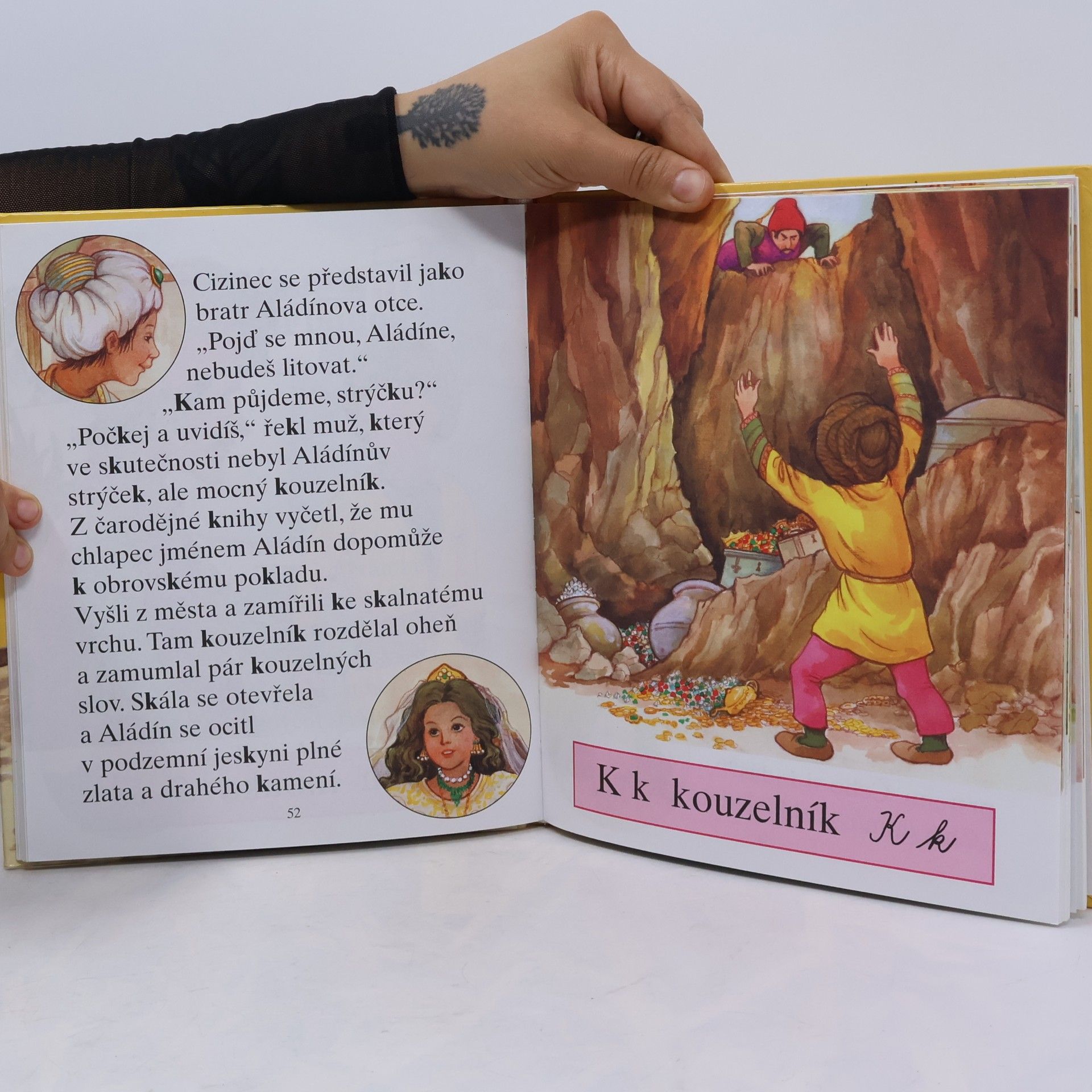 Kolektiv autorů Pohádkový slabikář. Popelka a jiné pohádky