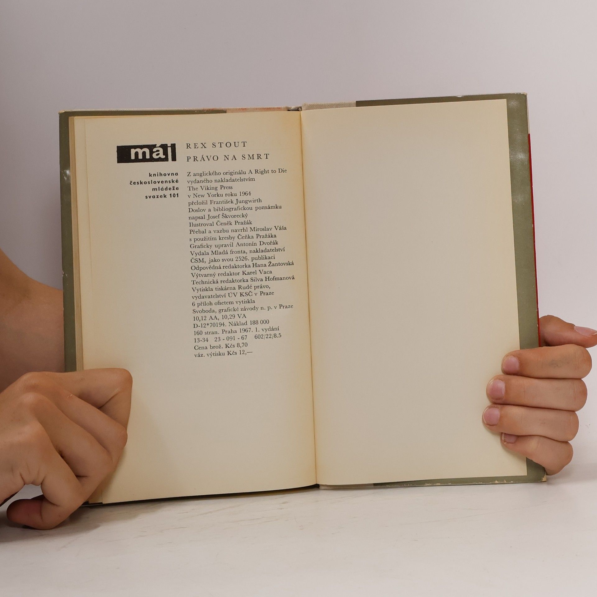 Rex Stout Právo na smrt