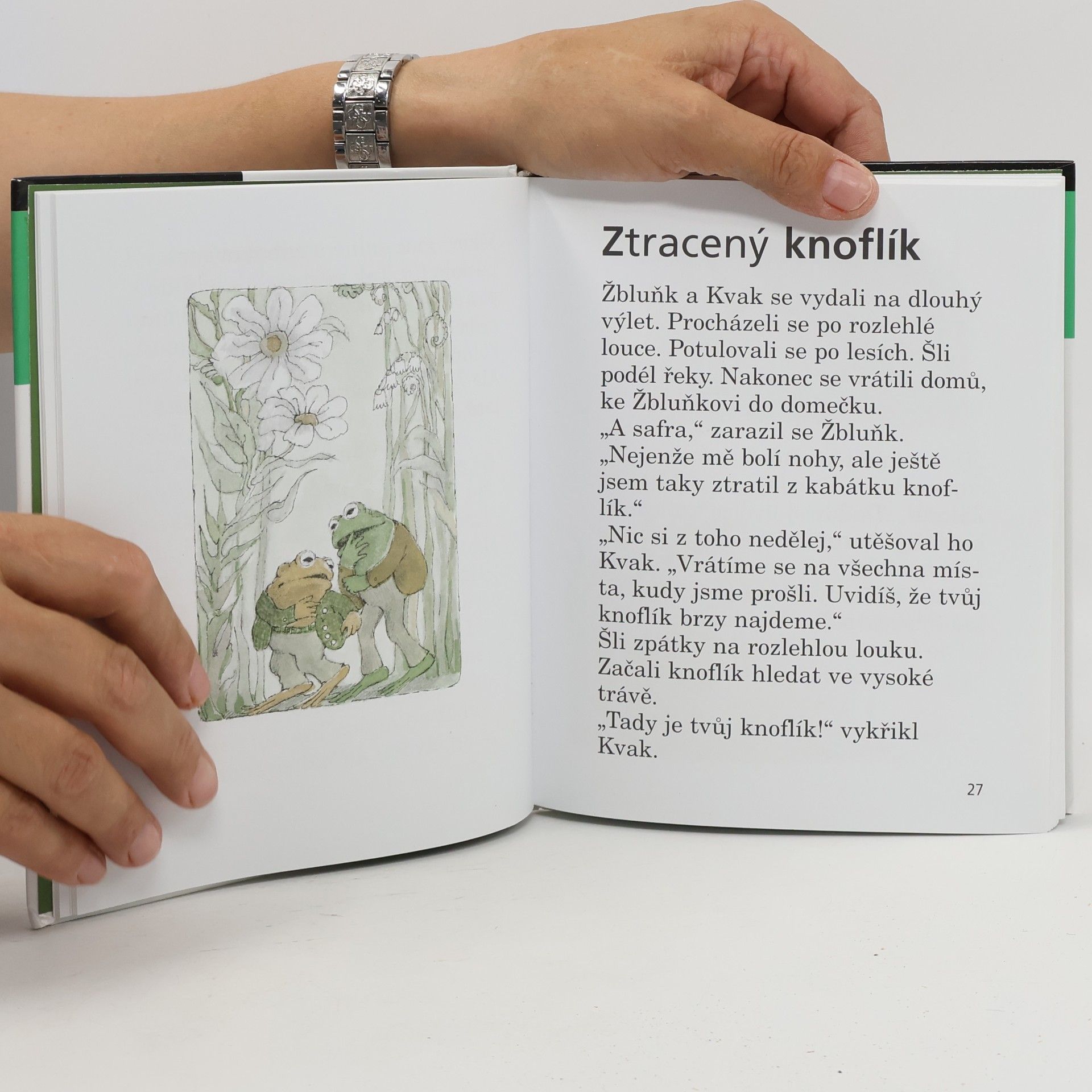 Arnold Lobel Kvak a Žbluňk jsou kamarádi