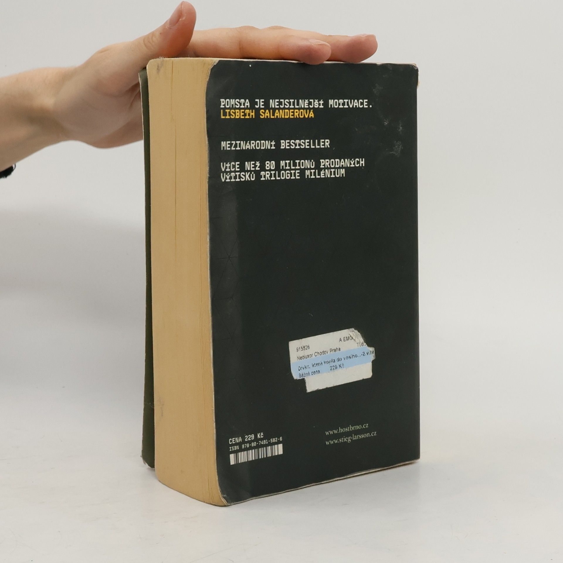 Stieg Larsson Dívka, která kopla do vosího hnízda