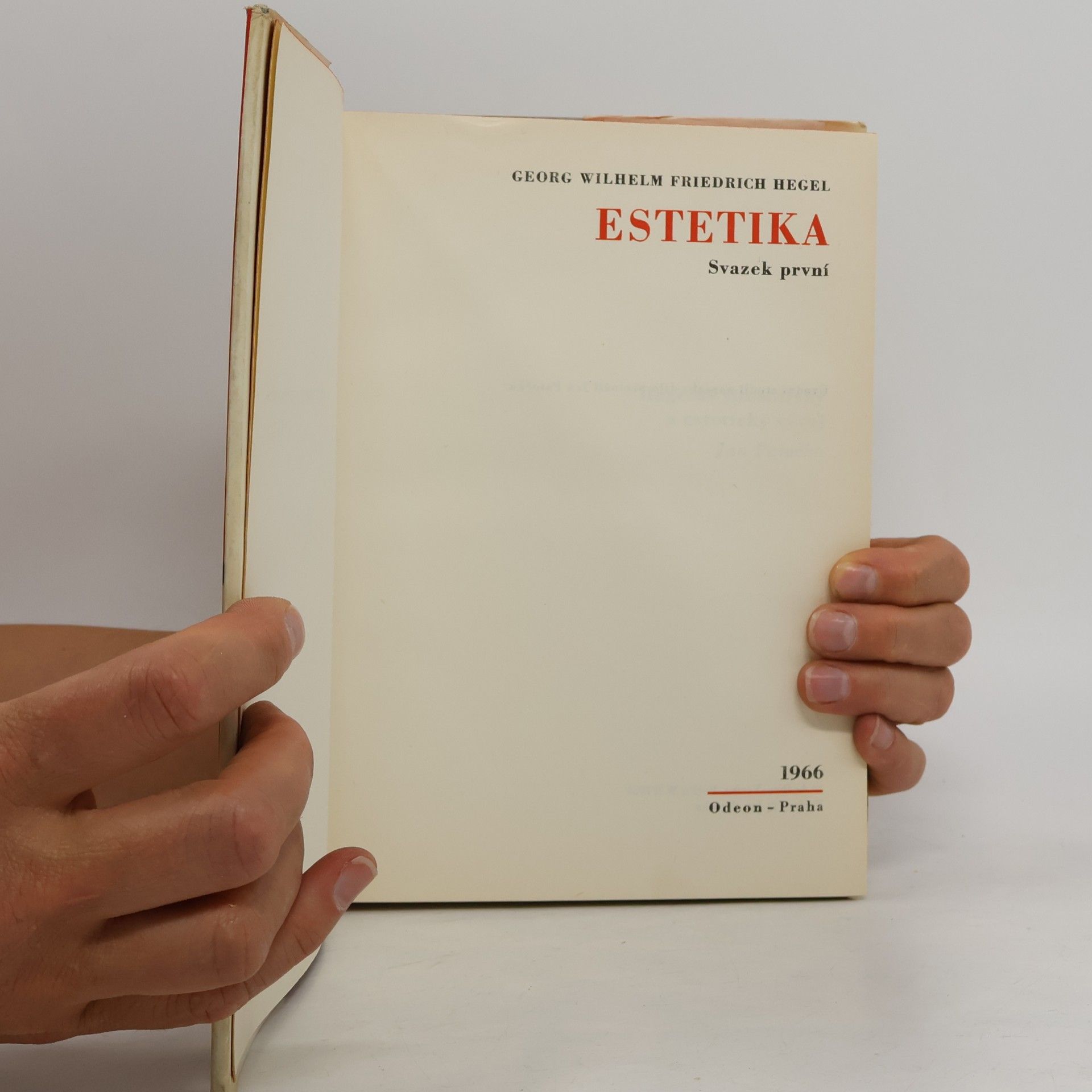 Georg Wilhelm Friedrich Hegel Estetika I