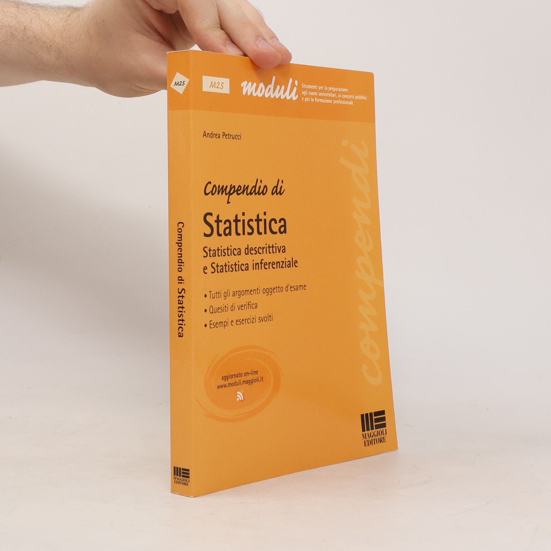Moduli - M25: Compendio di statistica. Statistica descrittiva e statistica inferenziale
