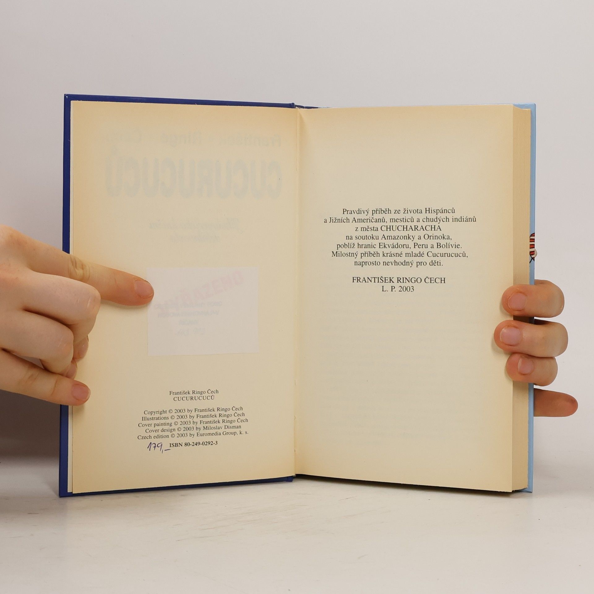 František Ringo Čech Cucurucuců : jihoamerická knižní debilnovela