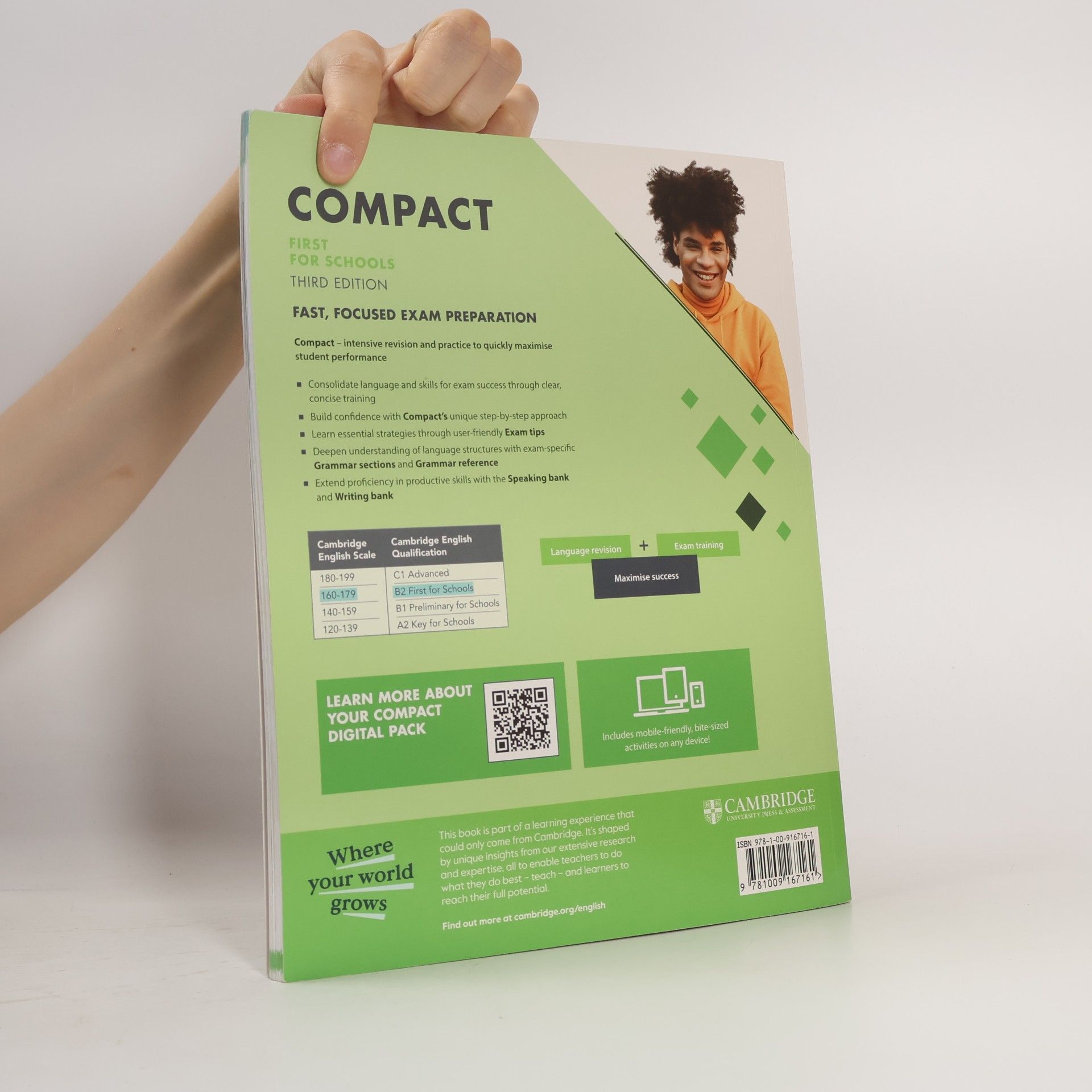 Laura Matthews Compact First for Schools B2 Student's Book Without Answers With Digital Pack, 3rd