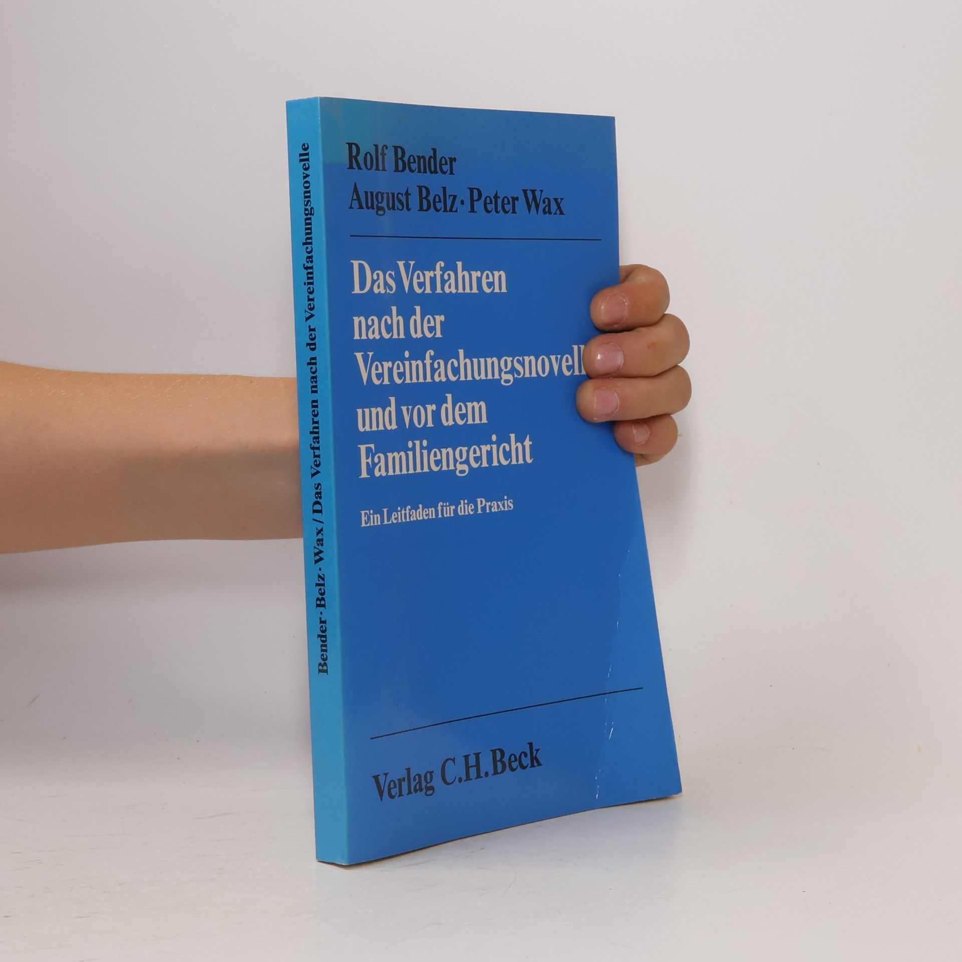 August Belz Das Verfahren nach der Vereinfachungsnovelle und vor dem Familiengericht