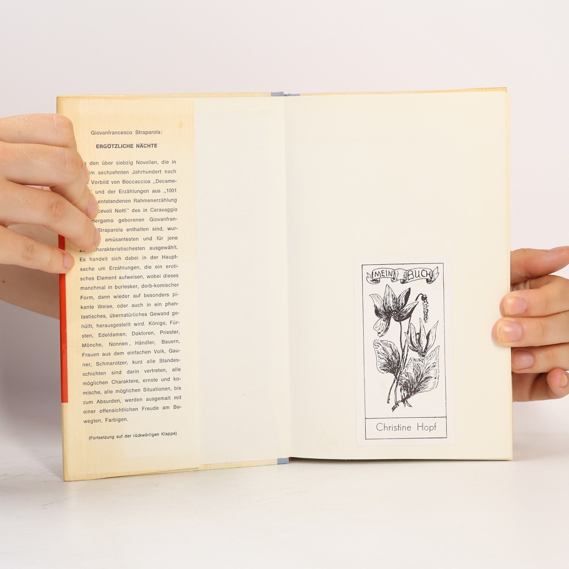 Giovanni Francesco Straparola Ergötzliche Nächte