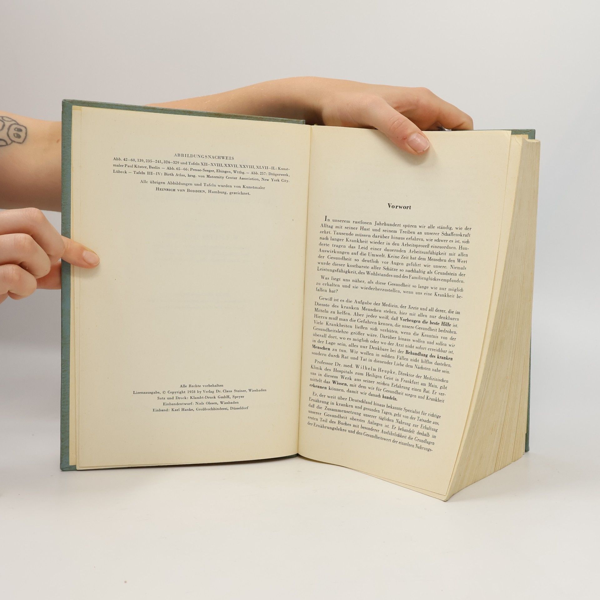 Wilhelm Heupke Wisse, Erkenne, Handle. Ein Volksbuch der Gesundheitspflege
