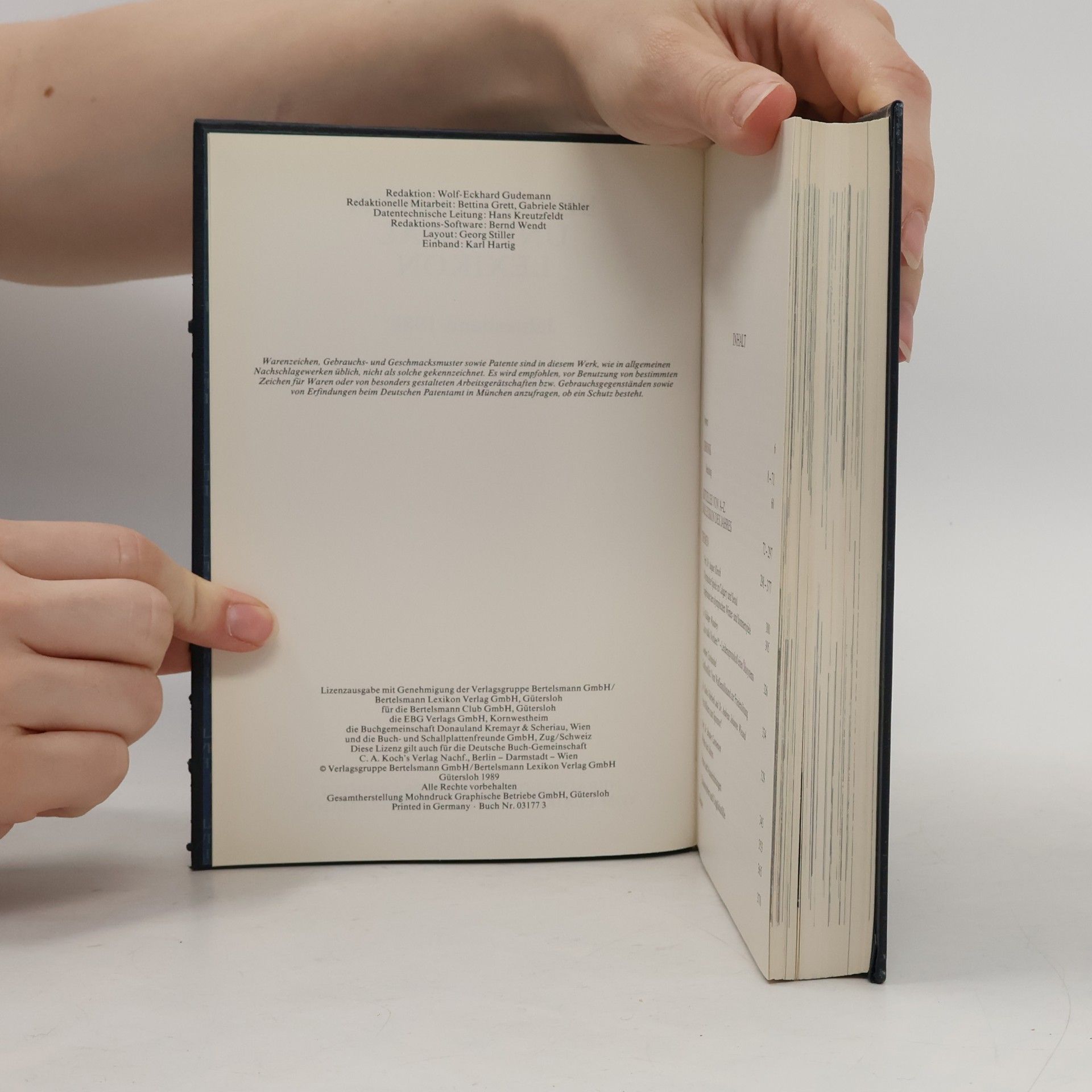 Autores varios Bertelsmann Universal Lexikon. Jahreband 1988