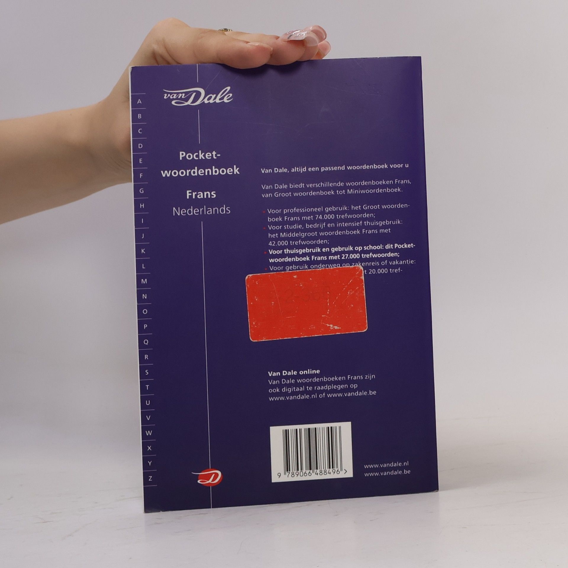 C.P.M. Boerrigter Van Dale pocketwoordenboek Frans-Nederlands