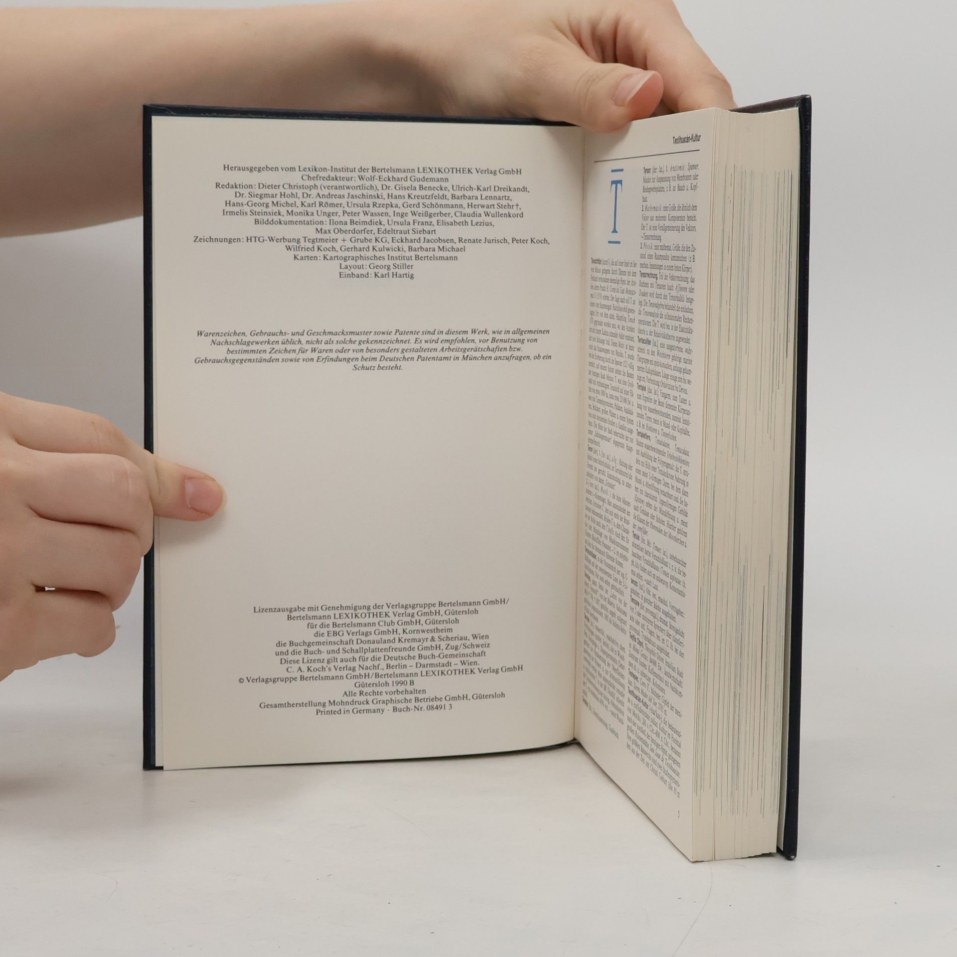 Autores varios Bertelsmann Universal Lexikon 18. Teno-Verk