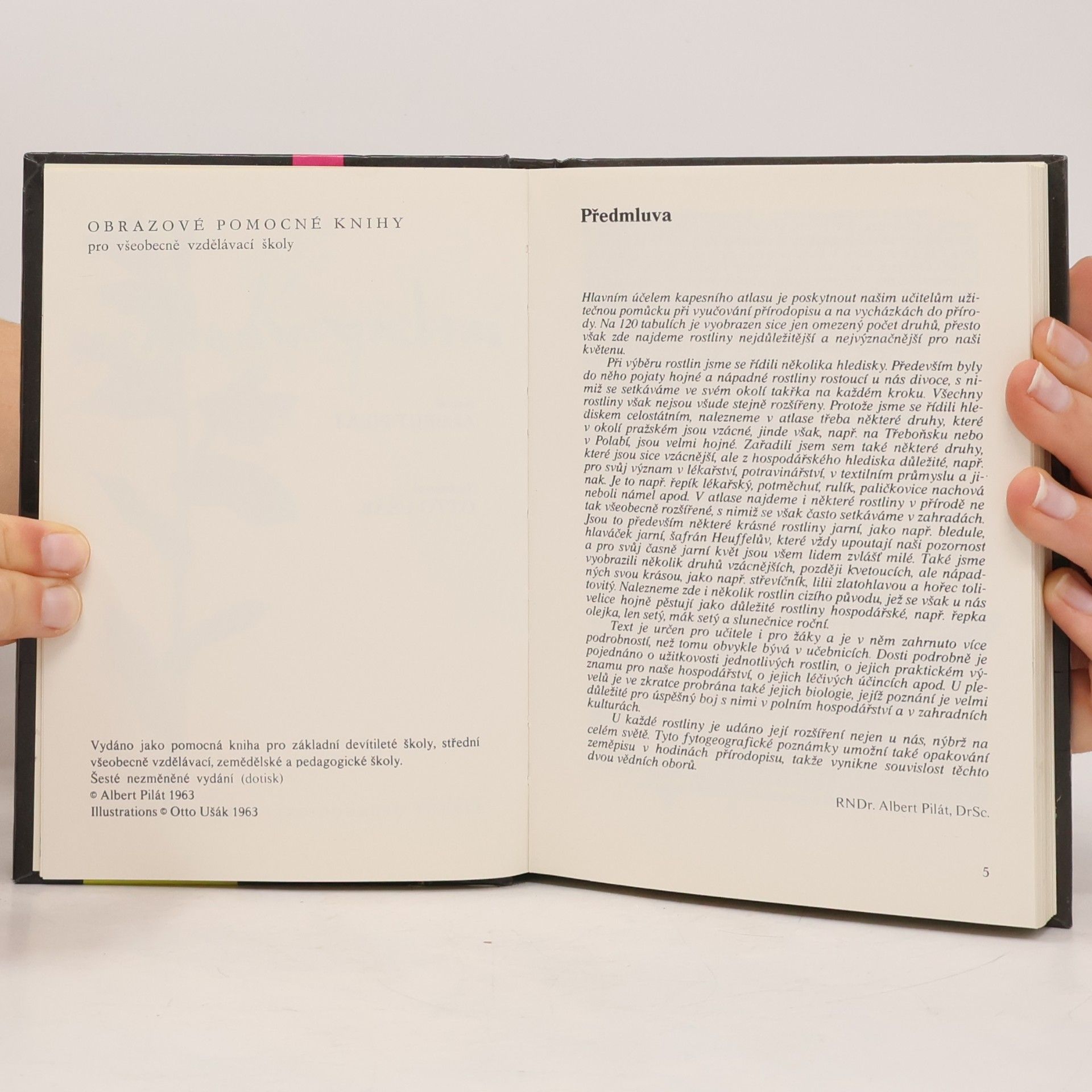 Otto Ušák Kapesní atlas rostlin