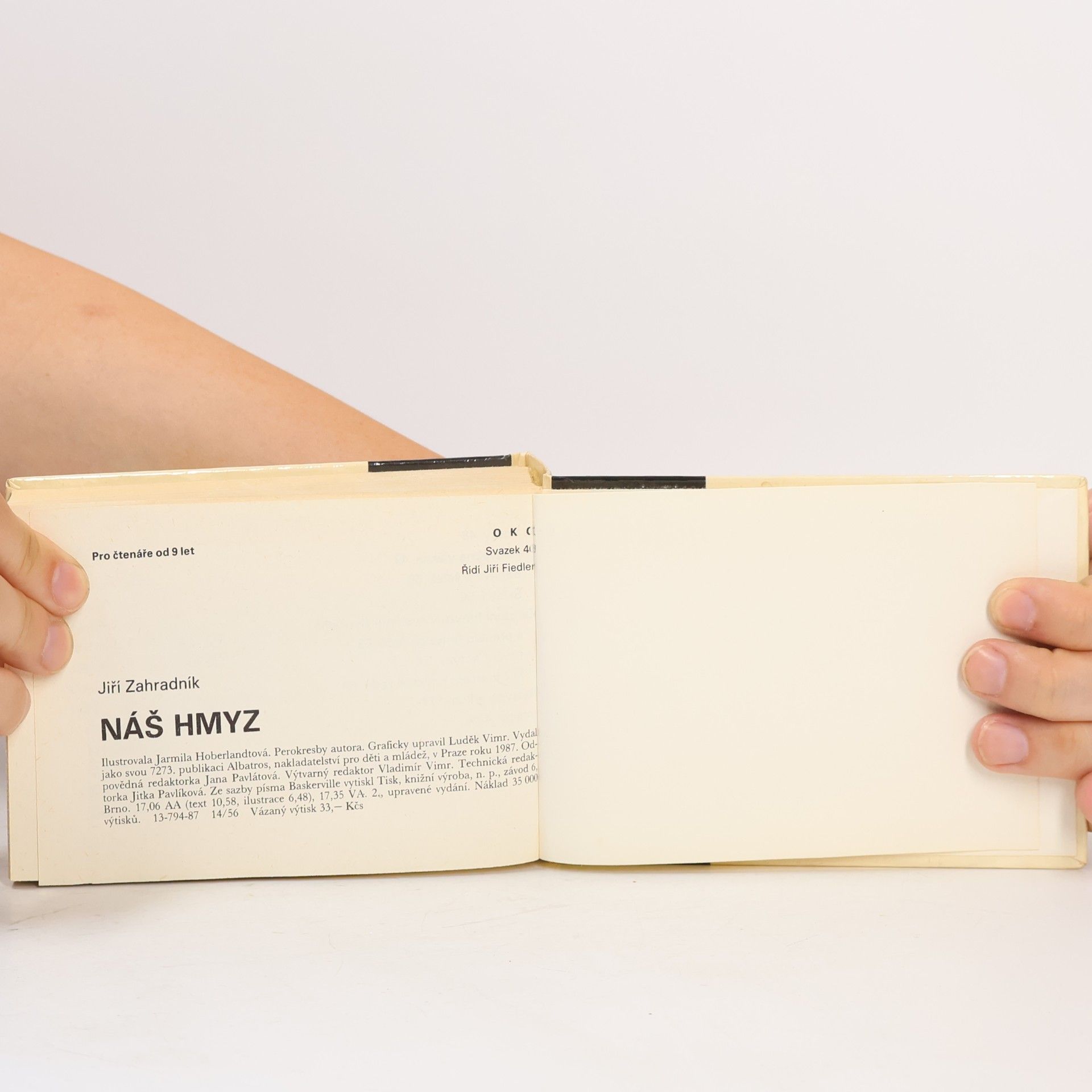 Jarmila Hoberlandtová Náš hmyz